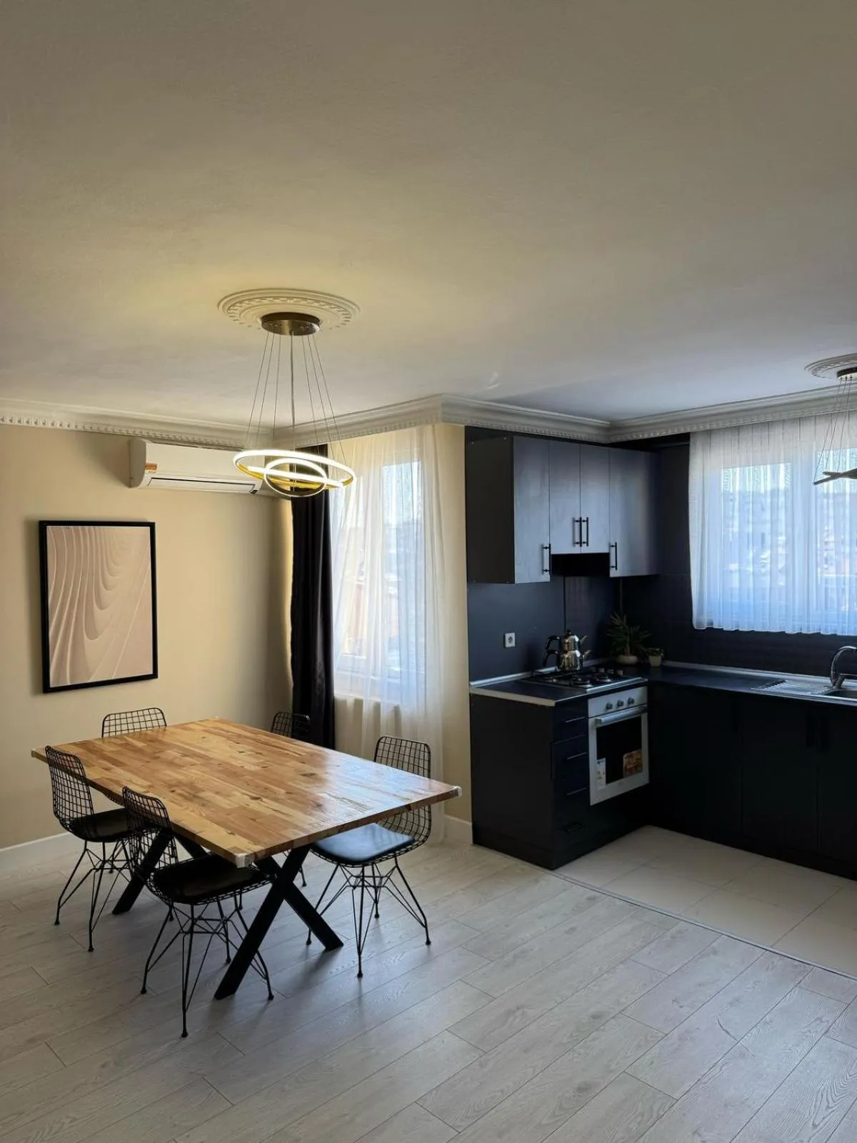 Kitchen or kitchenette in Blueway Hotel Residence