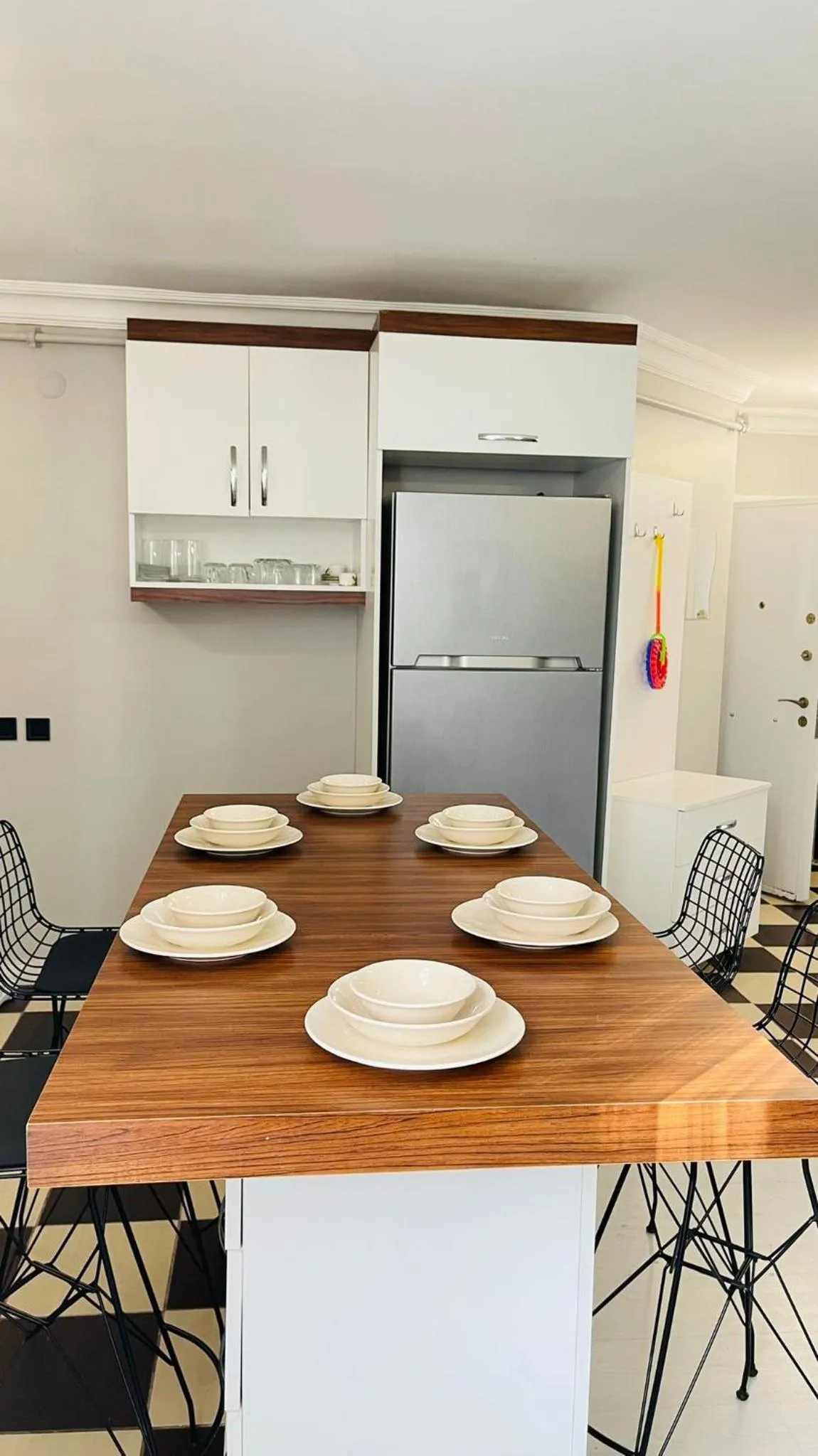 Kitchen or kitchenette in Blueway Hotel Residence