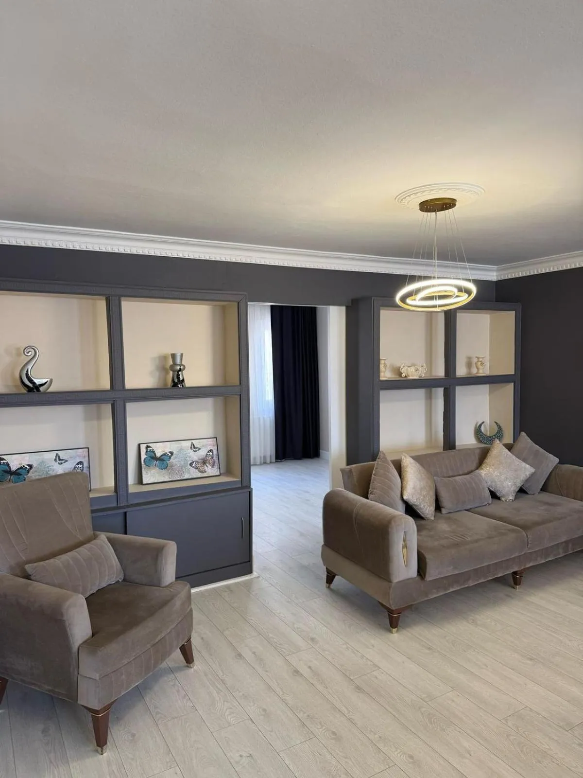 Living room in Blueway Hotel Residence