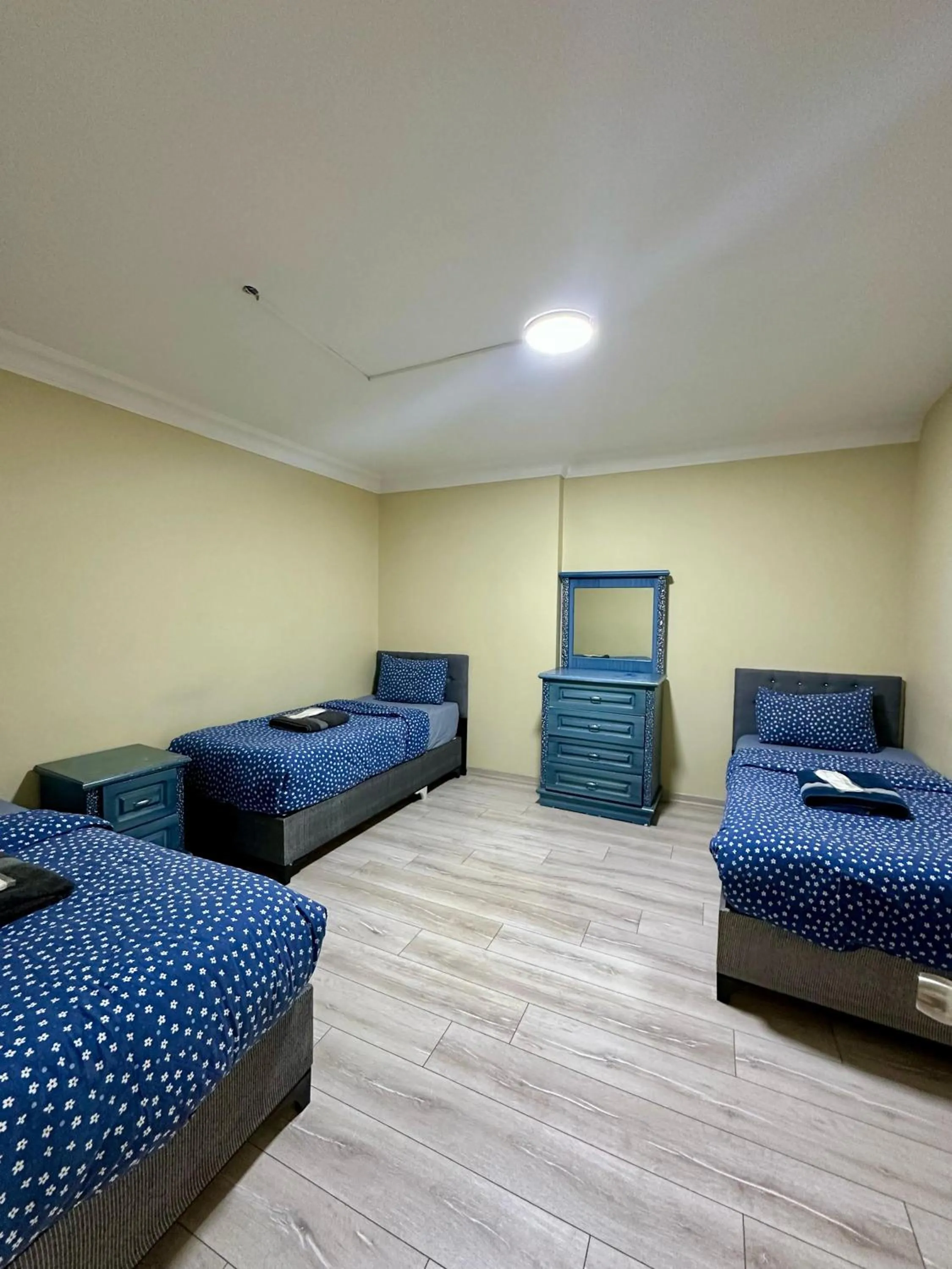 Bed in Blueway Hotel Residence