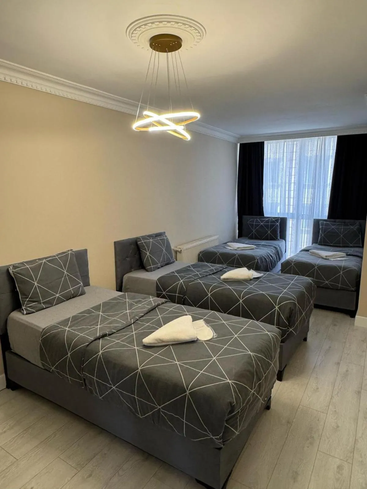 Bed in Blueway Hotel Residence