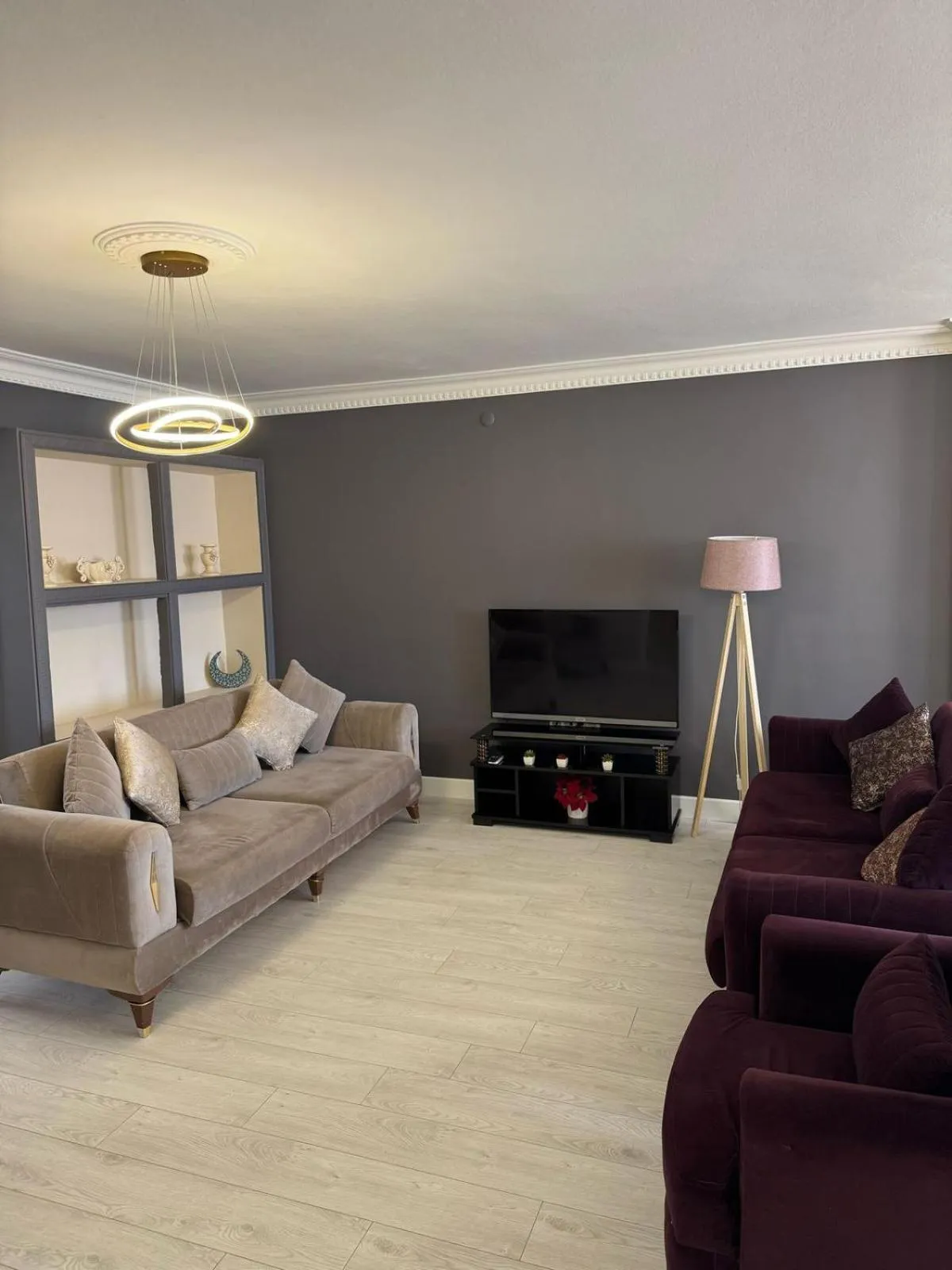 Communal lounge/ TV room in Blueway Hotel Residence