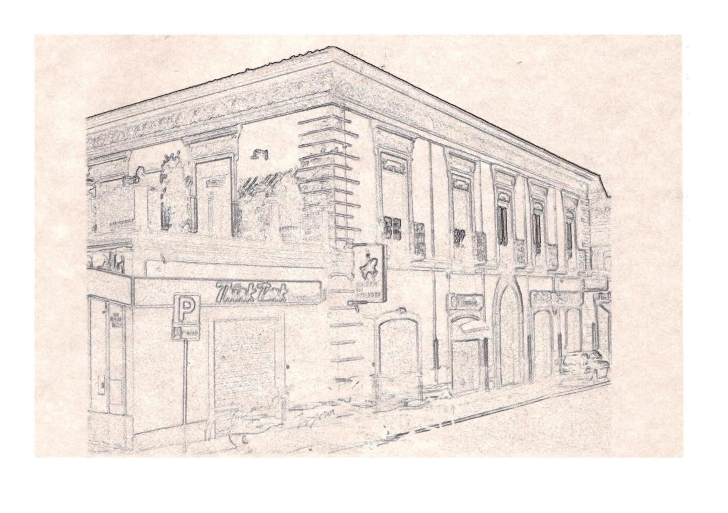 Property building in Del Cavaliere