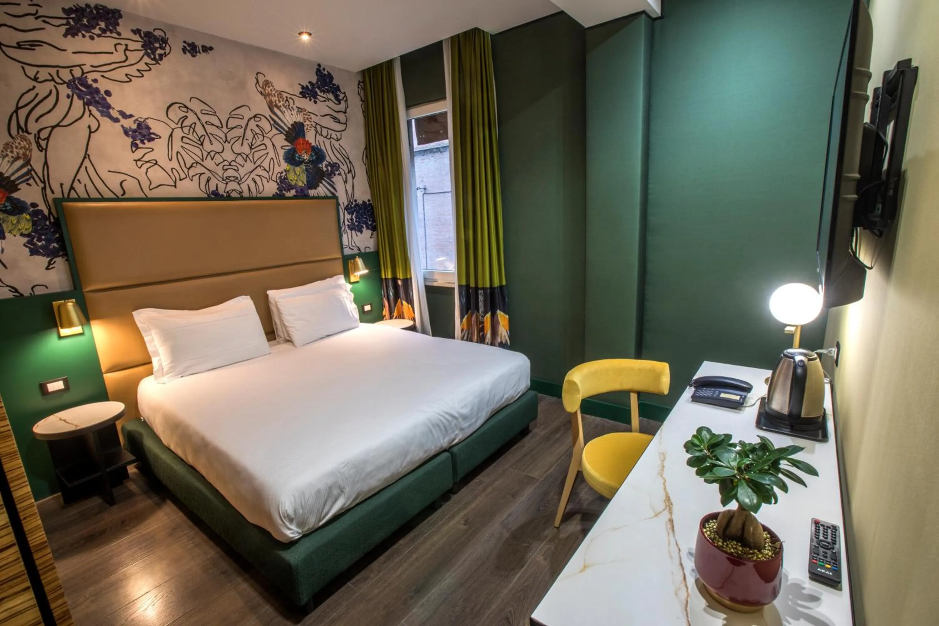 Bed in Mercure Roma Centro Saint John