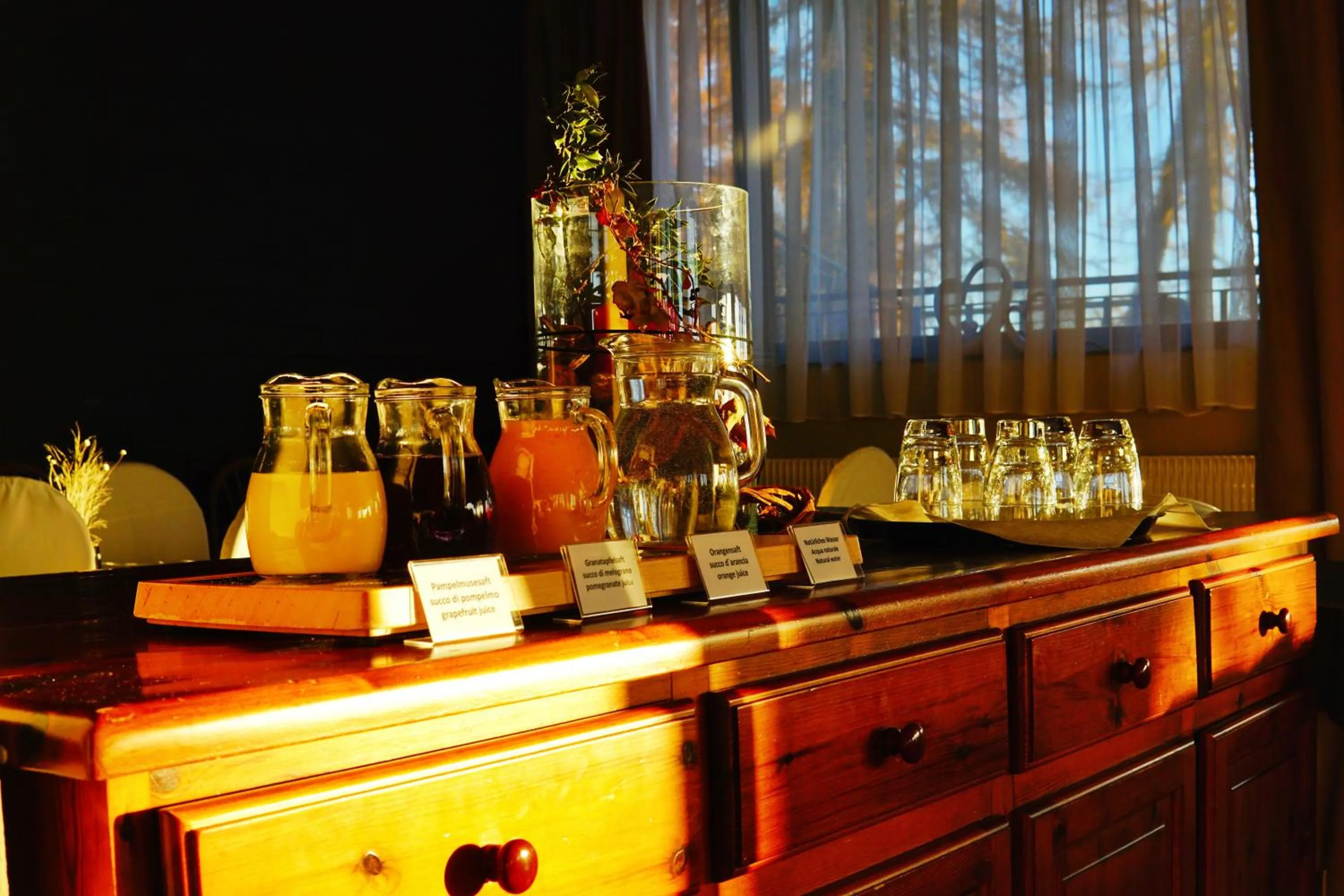 Buffet breakfast in PanoramaHotel Penegal