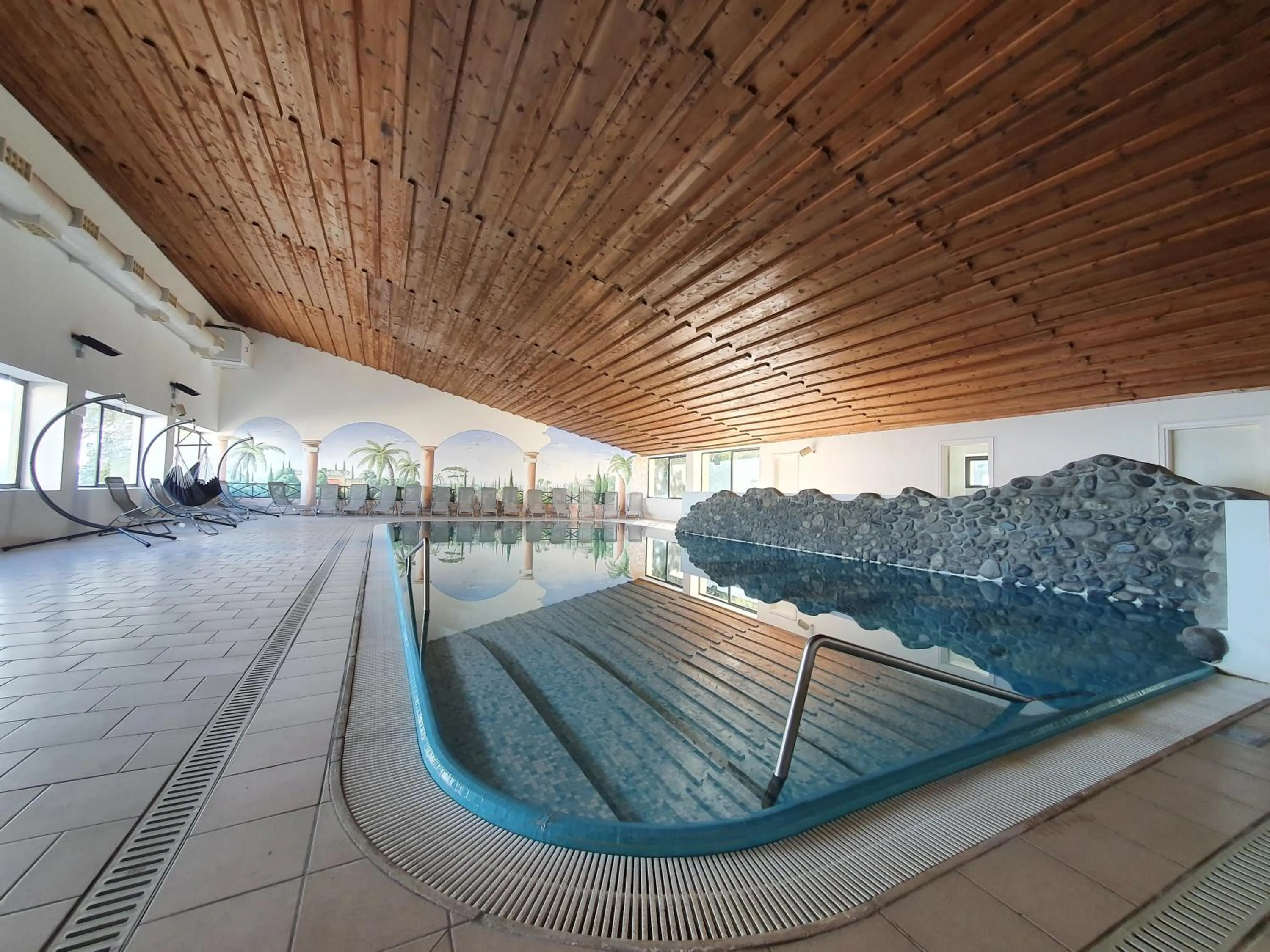 Pool view in PanoramaHotel Penegal