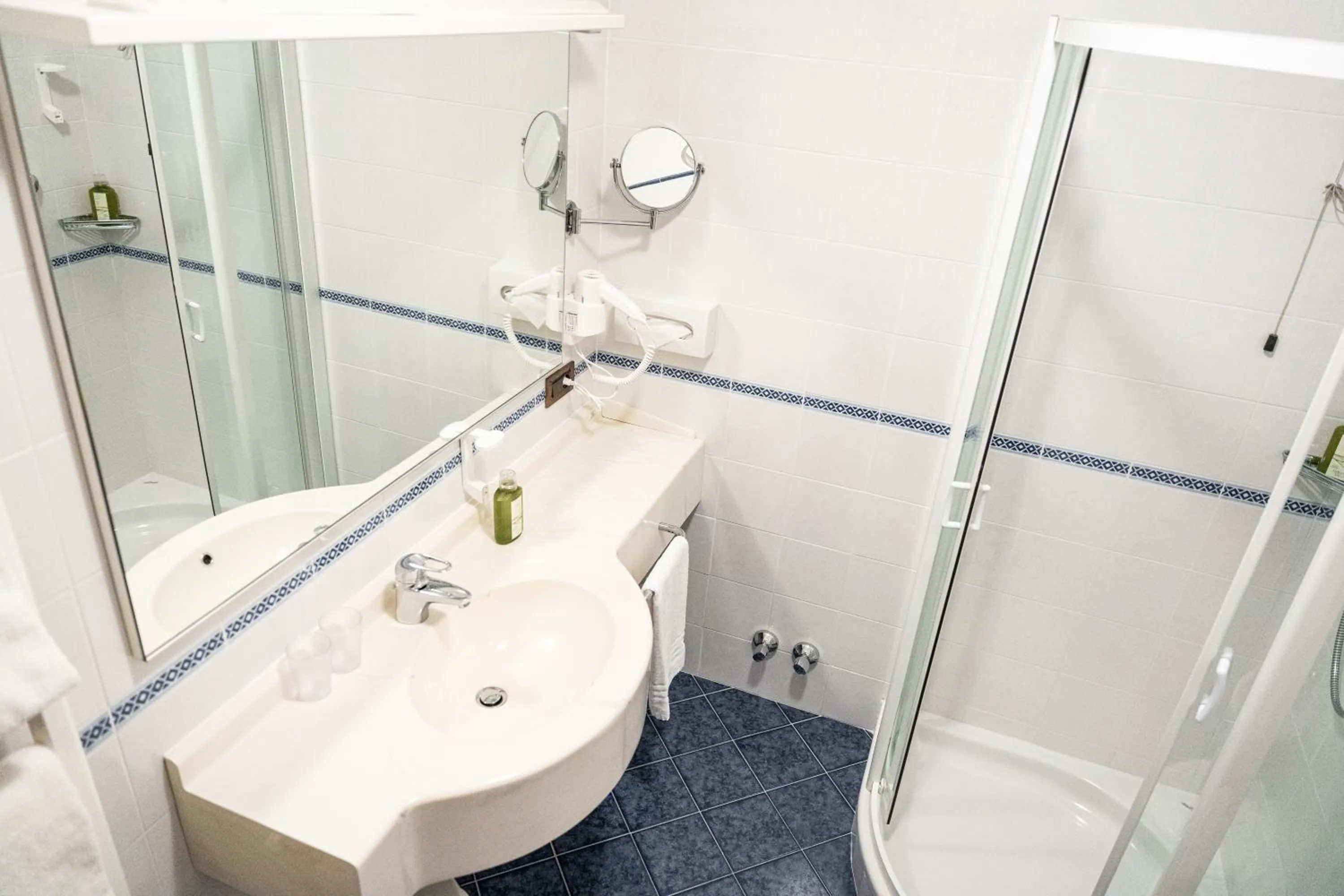 Bathroom in PanoramaHotel Penegal