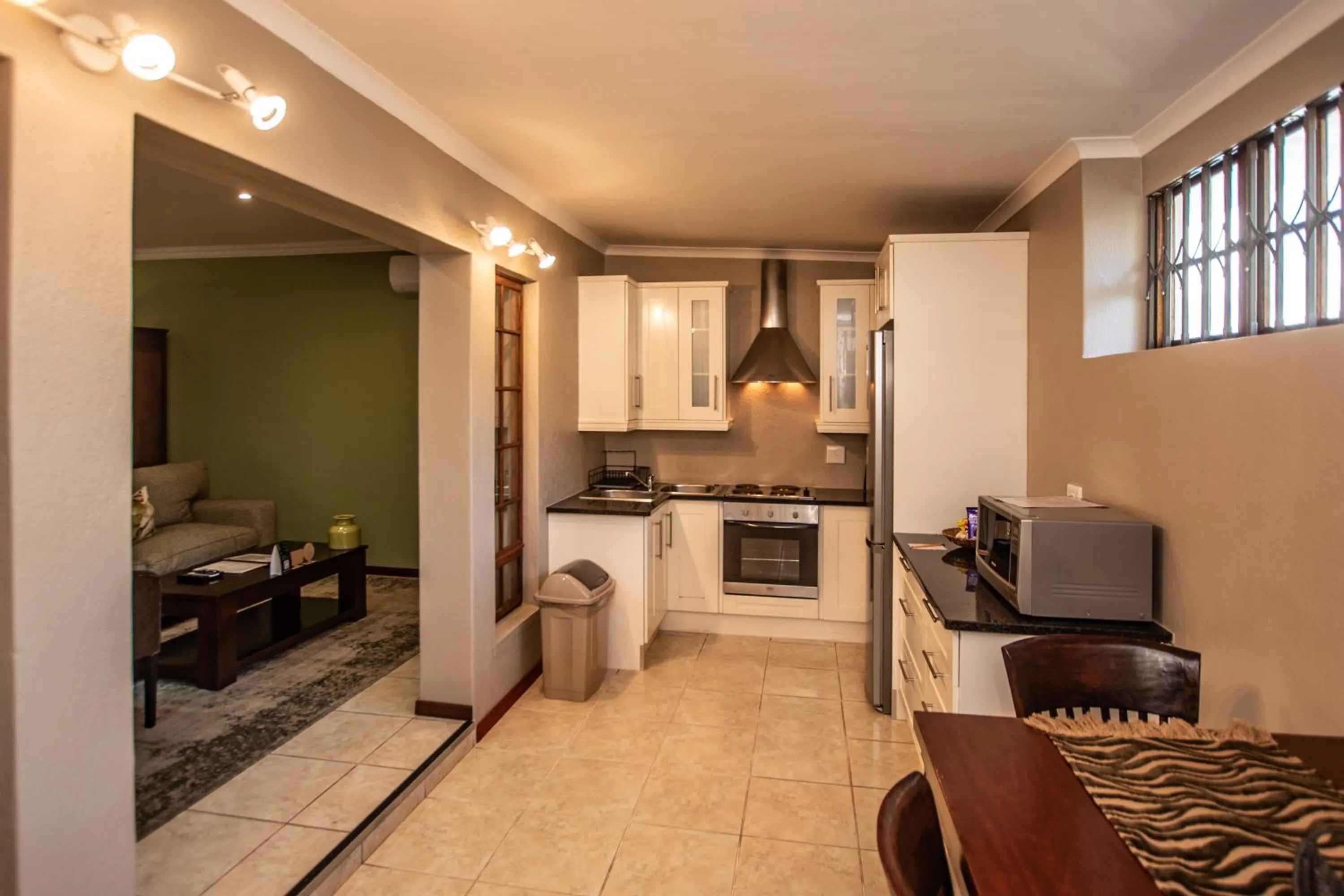 Kitchen or kitchenette in Nut Grove Boutique Hotel