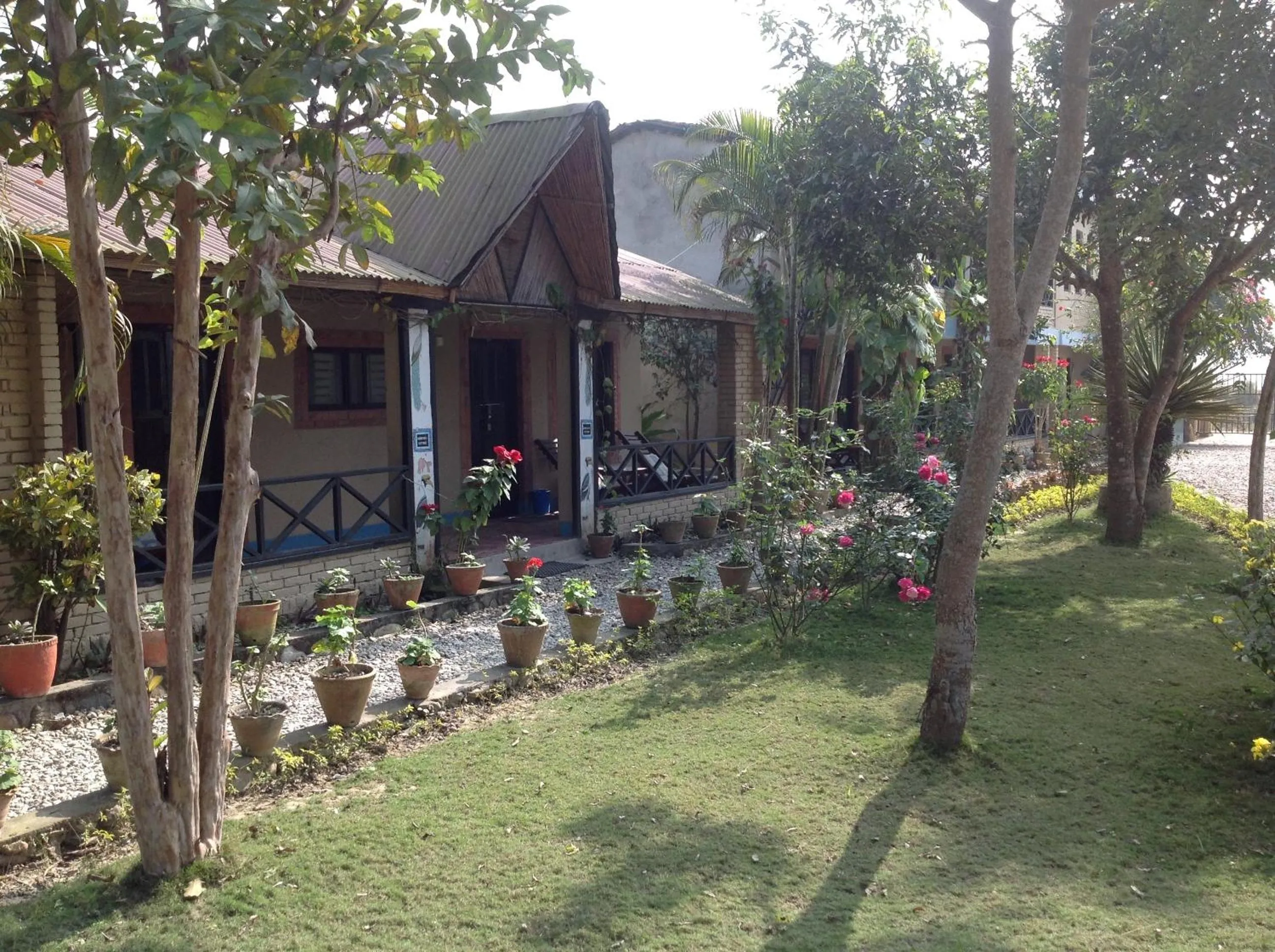 Area and facilities in Chitwan Tiger Camp