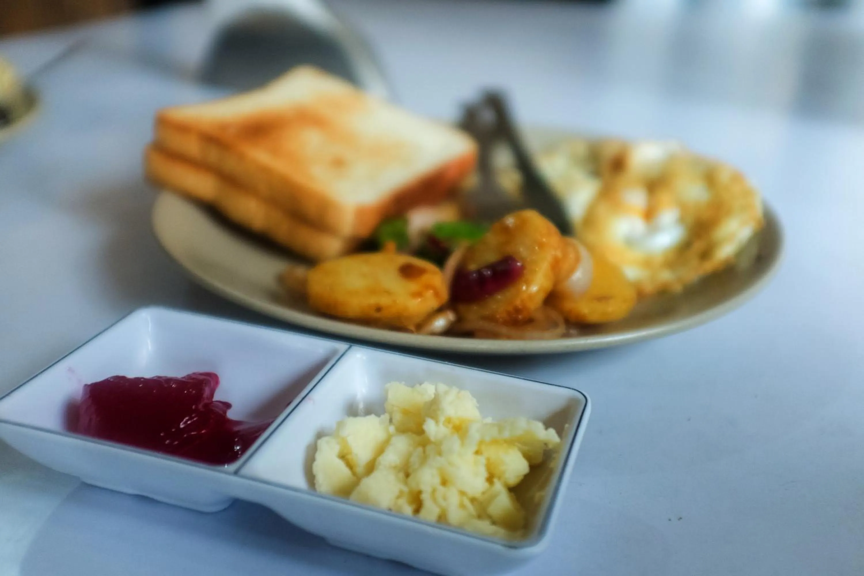 Breakfast in Chitwan Tiger Camp