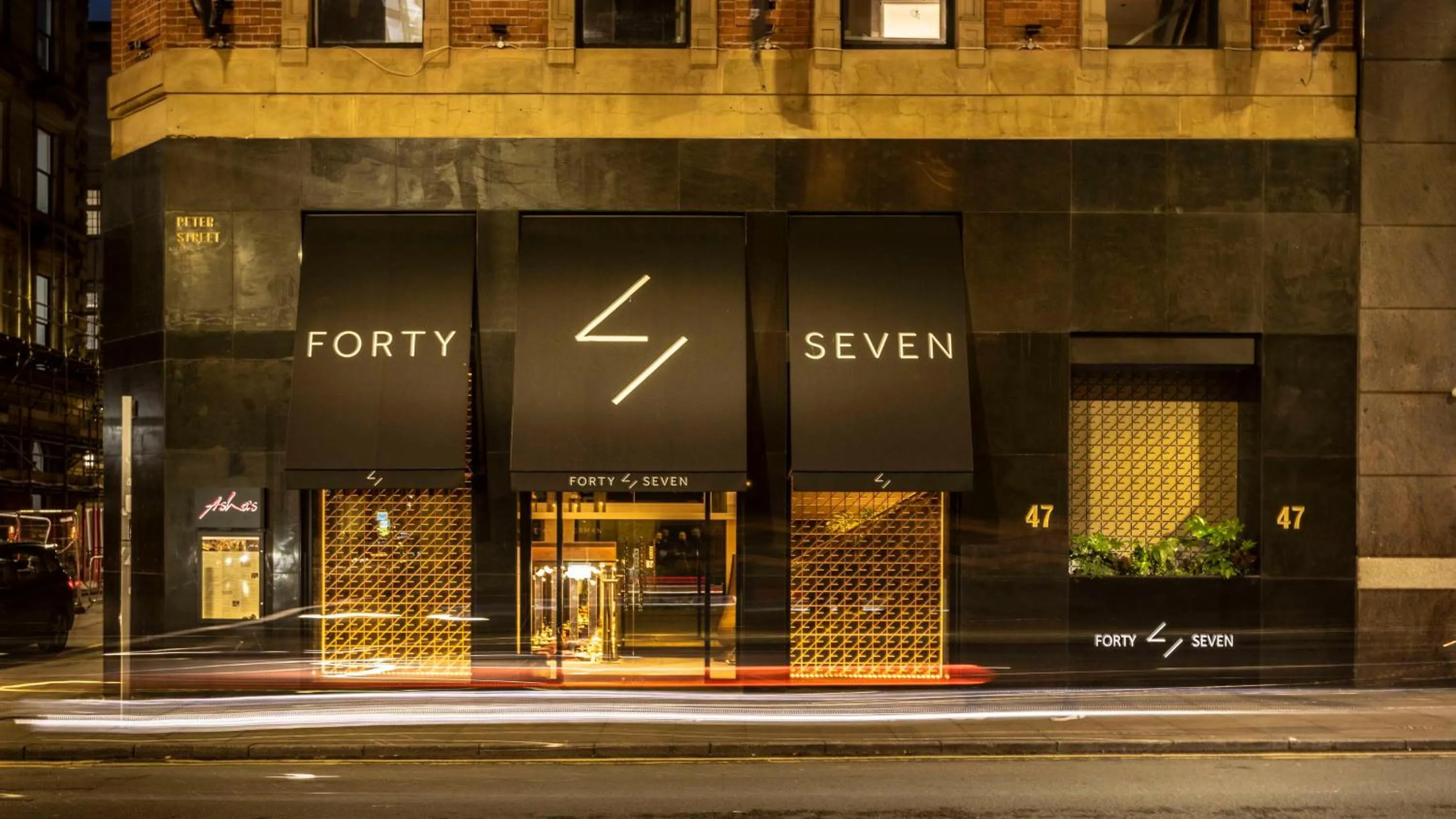 Property building in Forty Seven Hotel Manchester, WorldHotels Crafted