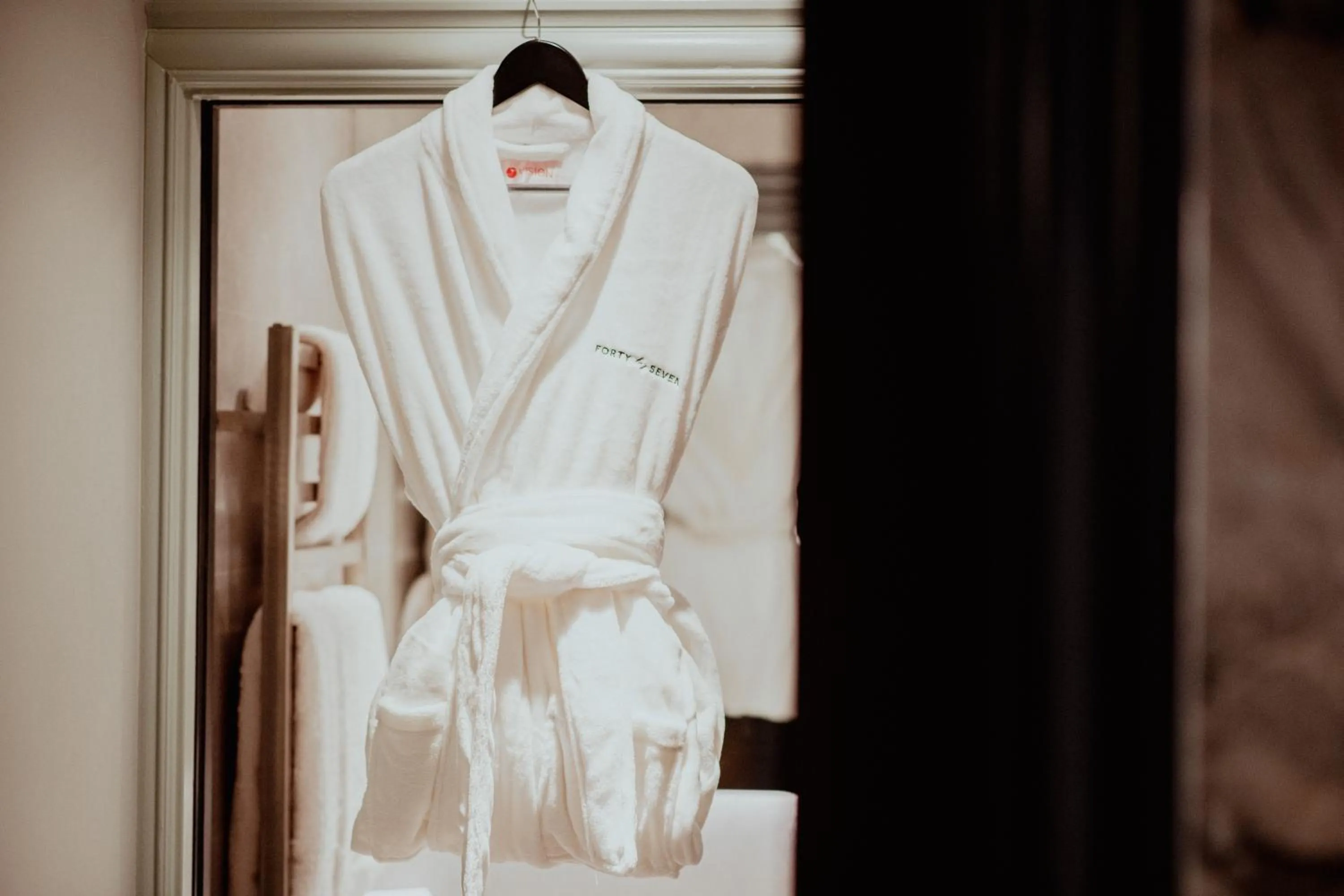 Bathroom in Forty Seven Hotel Manchester, WorldHotels Crafted