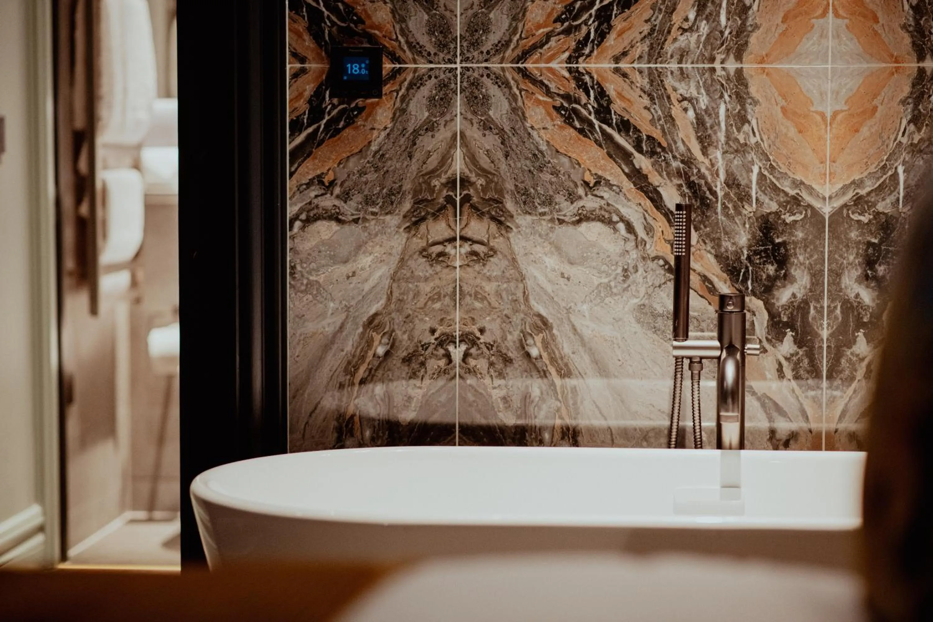 Bathroom in Forty Seven Hotel Manchester, WorldHotels Crafted