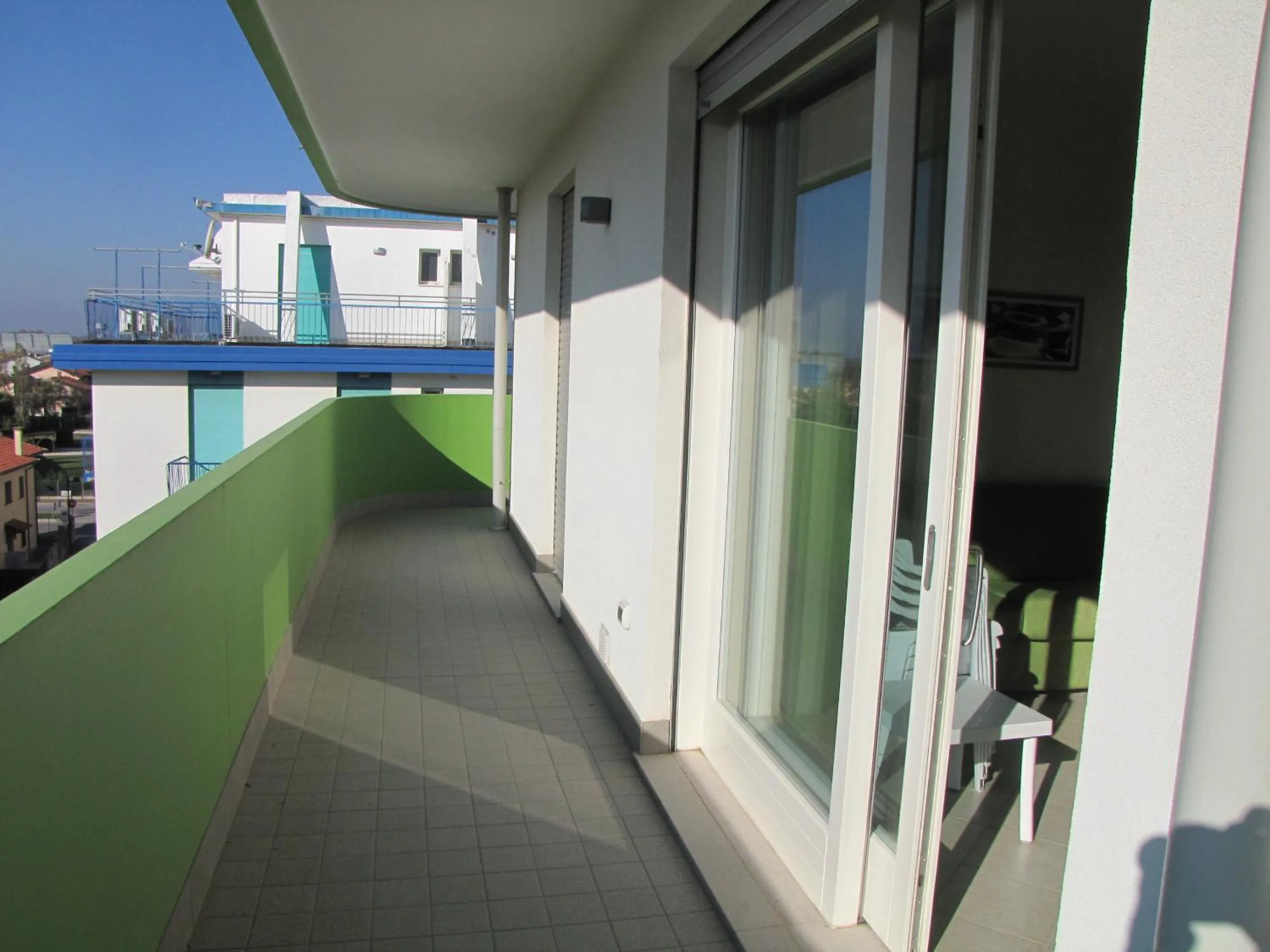 Balcony/Terrace in Residence Gianka - Agenzia Cocal