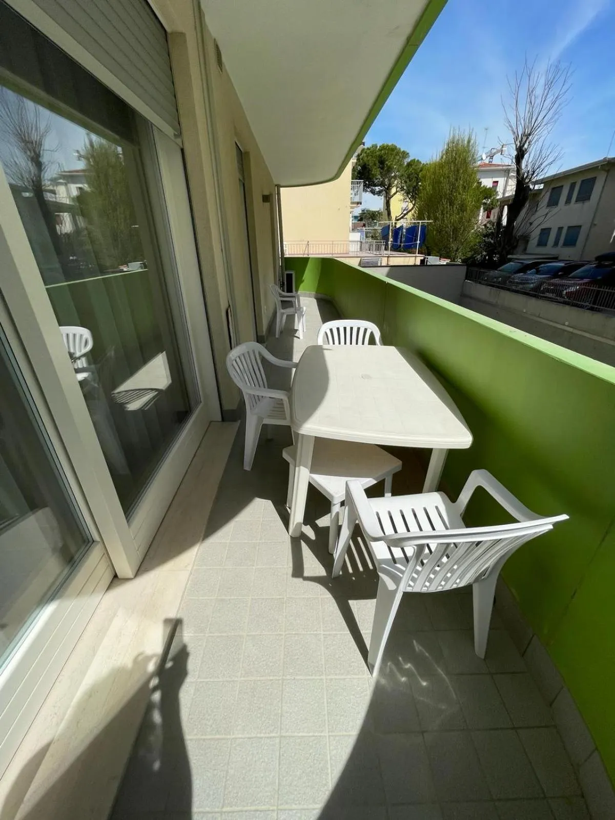 Balcony/Terrace in Residence Gianka - Agenzia Cocal