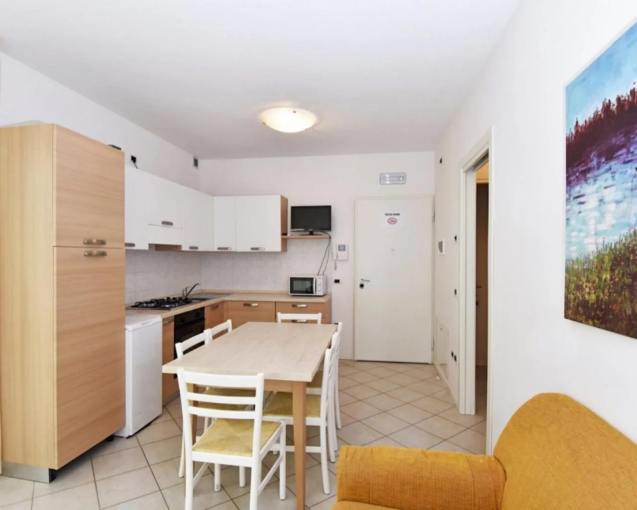 Kitchen or kitchenette in Residence Gianka - Agenzia Cocal