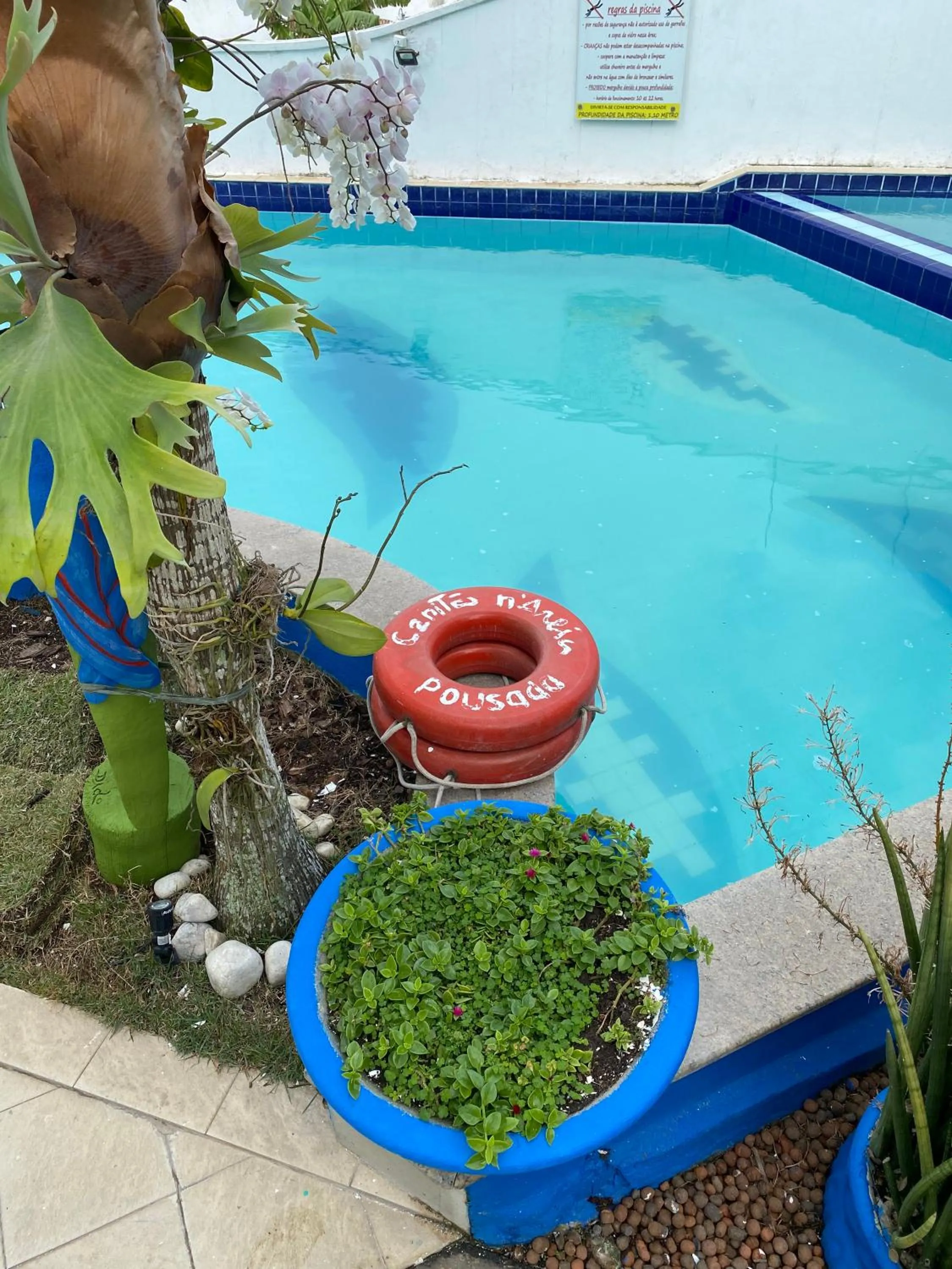 Swimming pool in Capitão N Areia Pousada