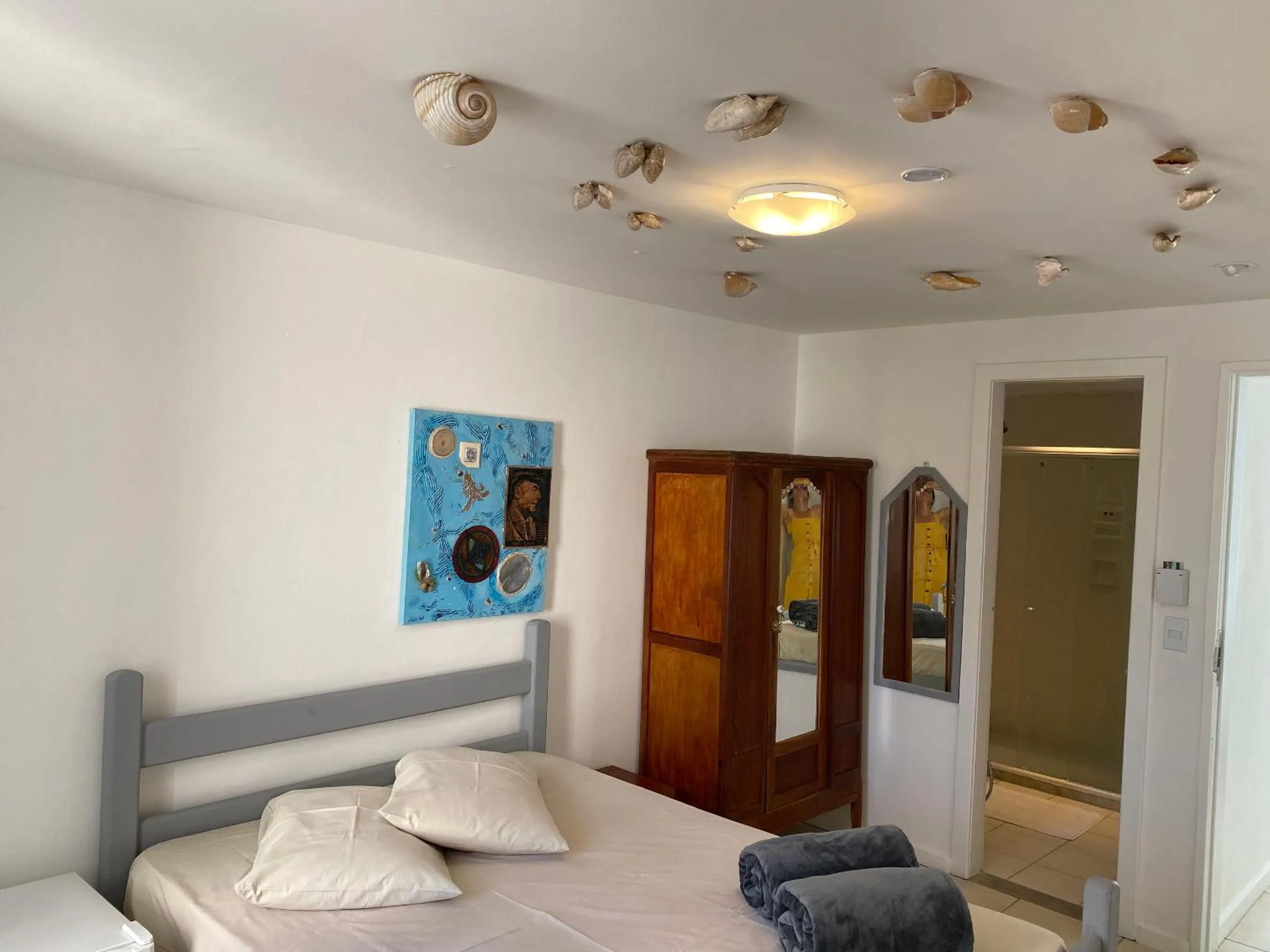 Bed in Capitão N Areia Pousada