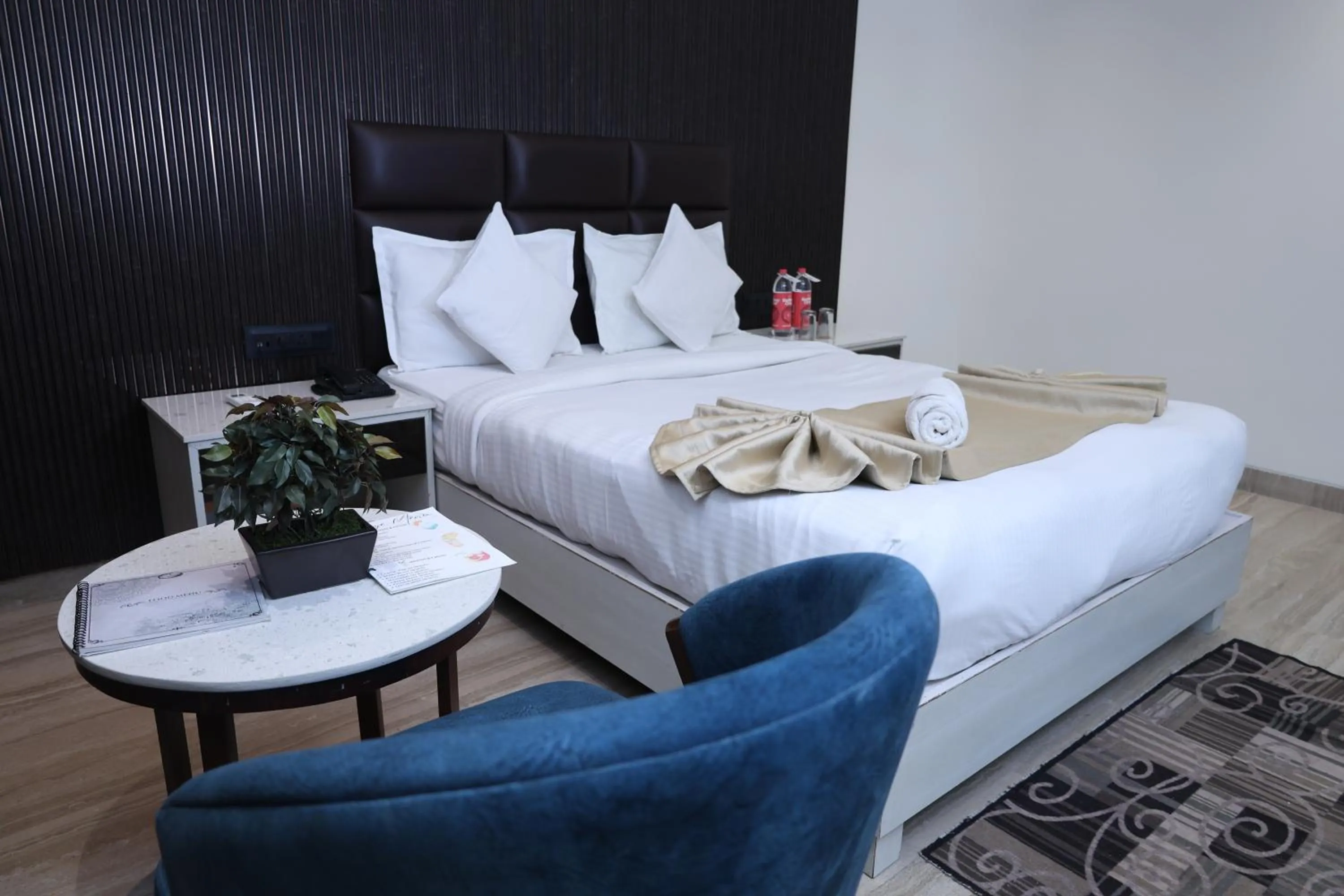 Bed in Hotel Hardik Palacio