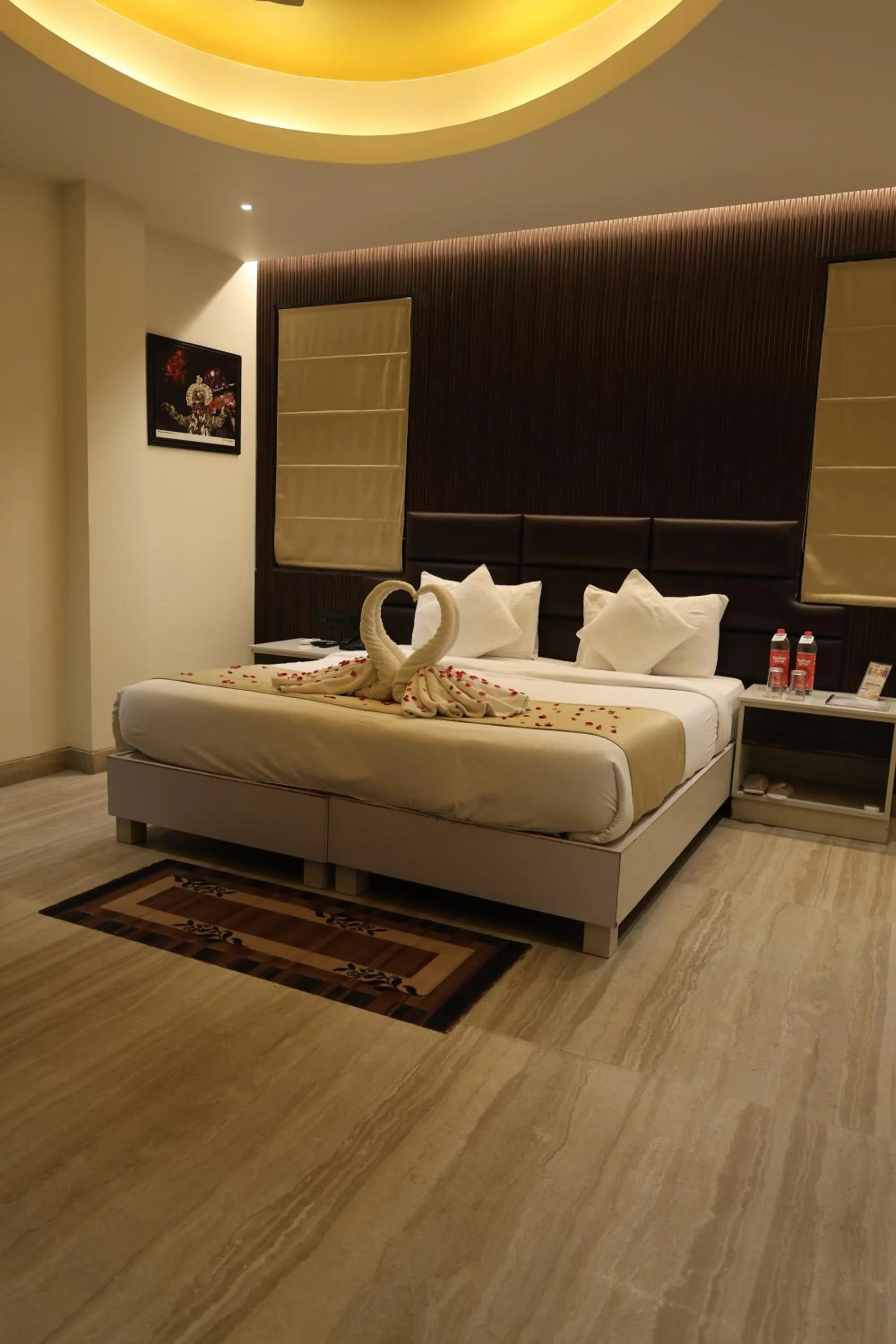 Bed in Hotel Hardik Palacio