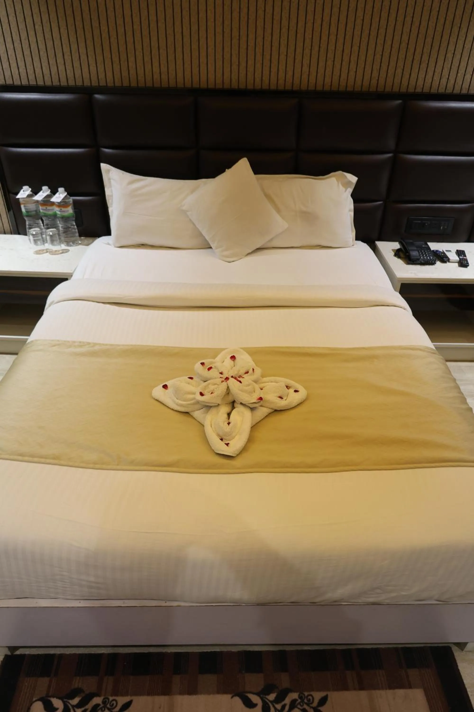 Bed in Hotel Hardik Palacio