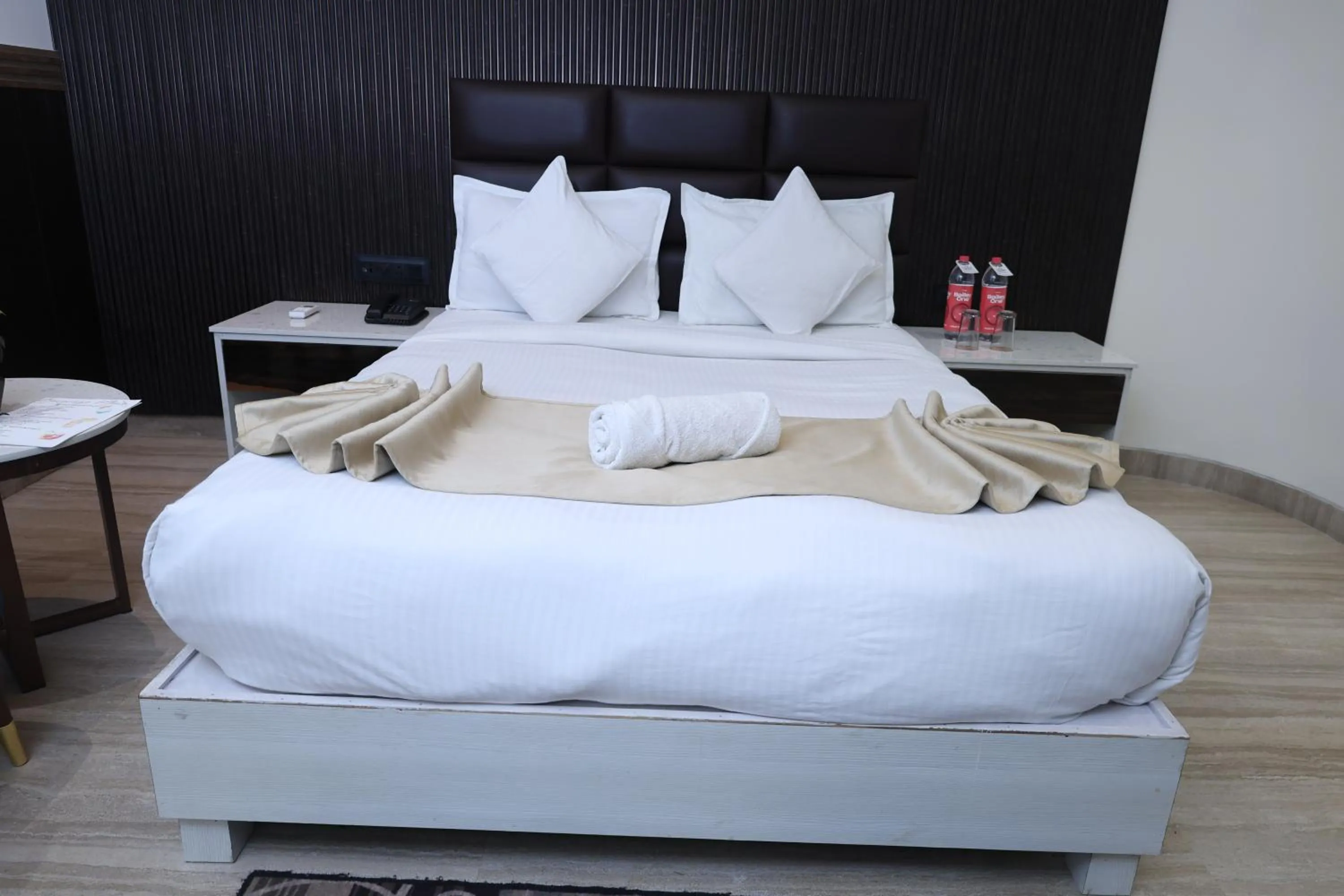 Bed in Hotel Hardik Palacio