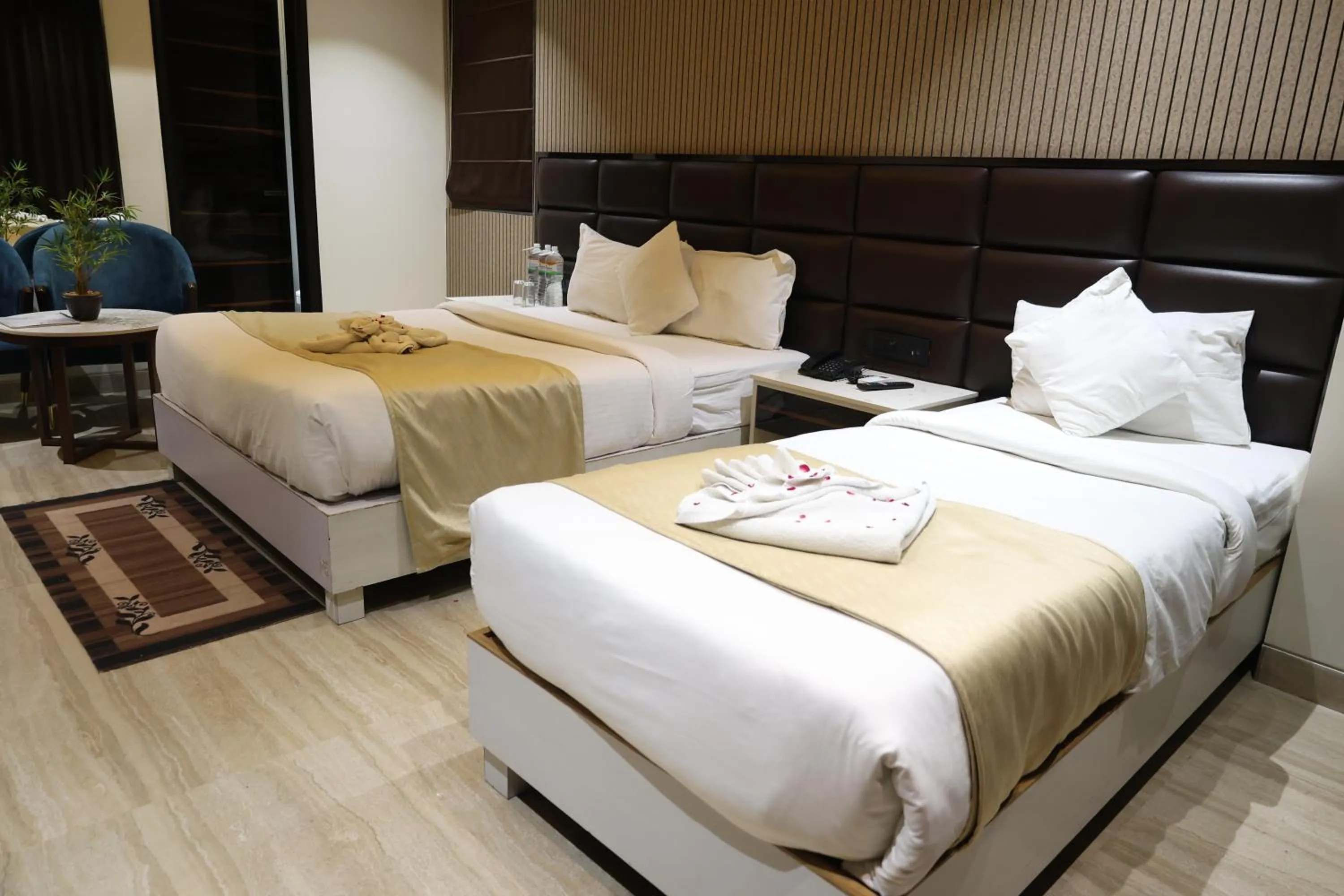 Bed in Hotel Hardik Palacio