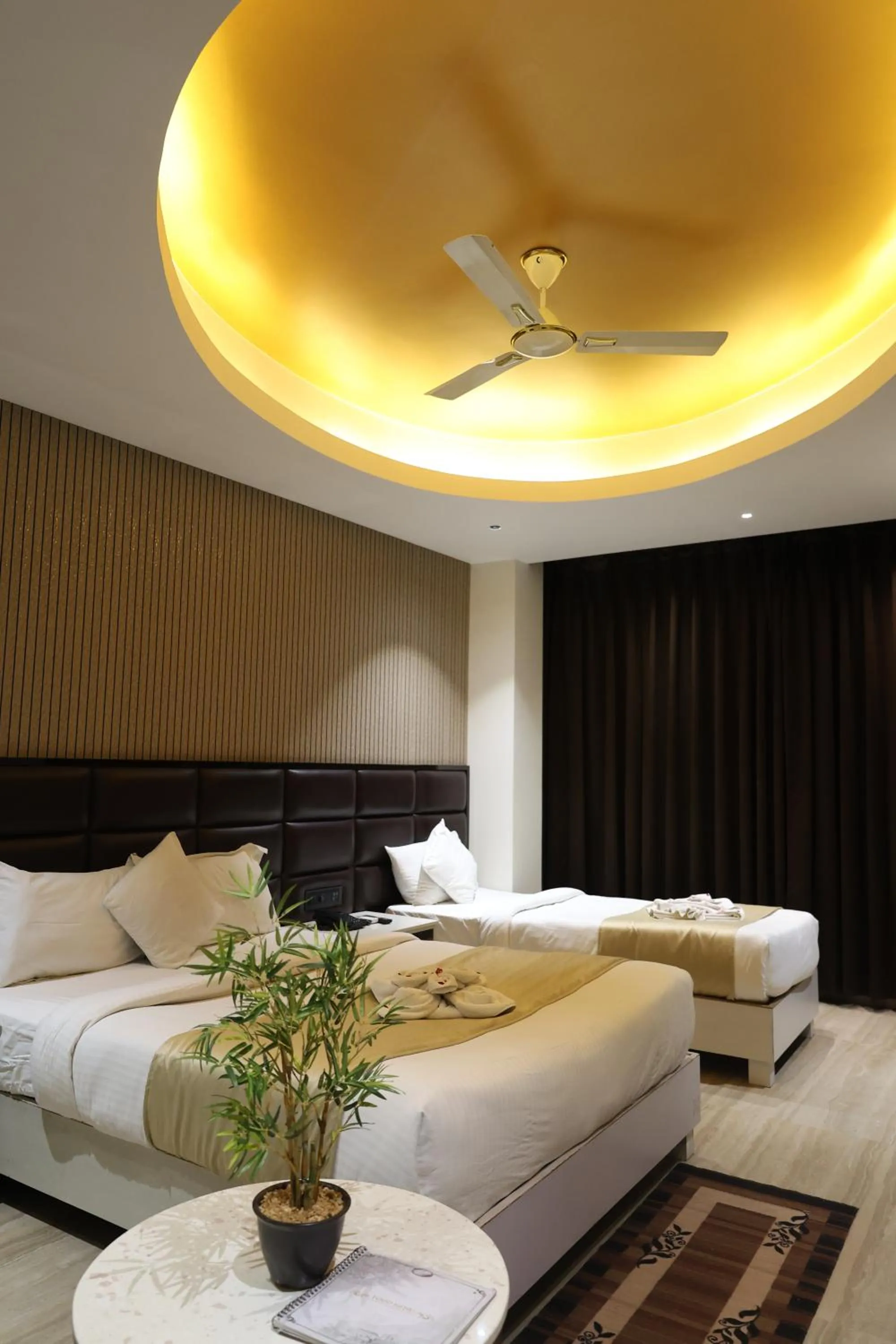 Bed in Hotel Hardik Palacio