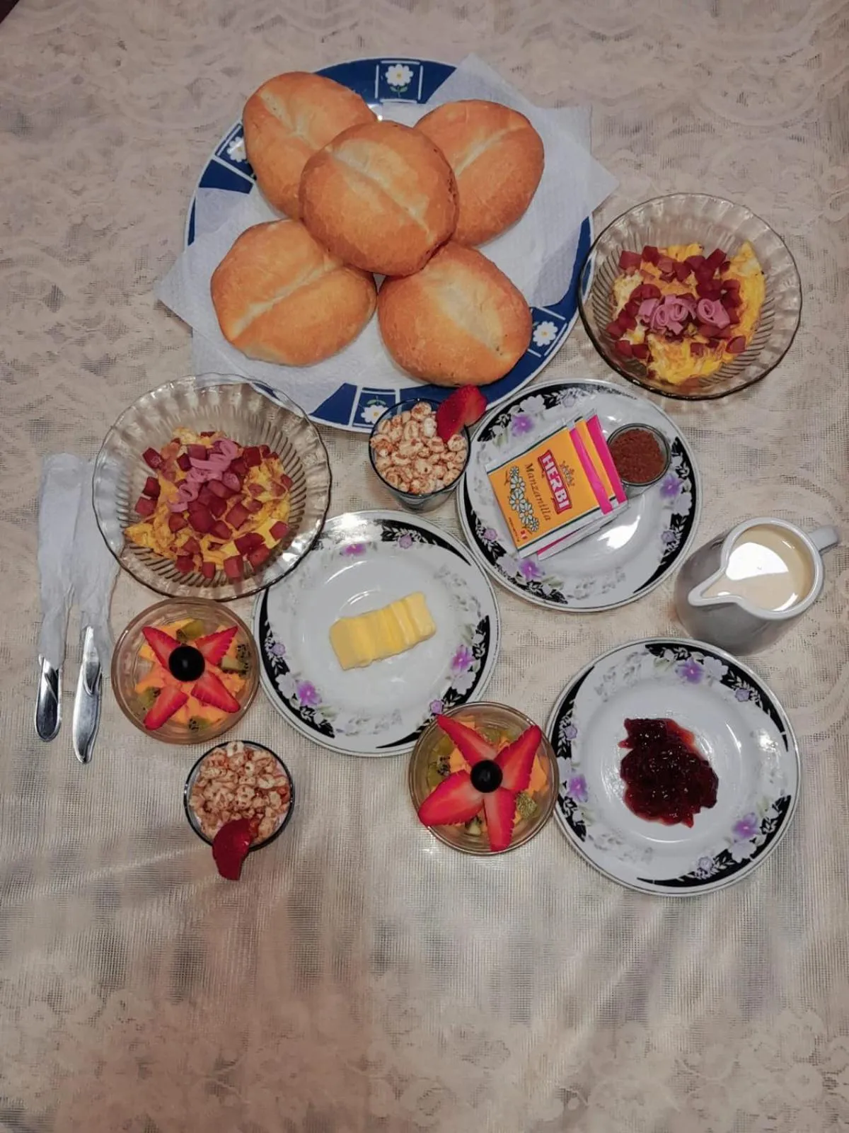 Breakfast in Maypa Lima Airport