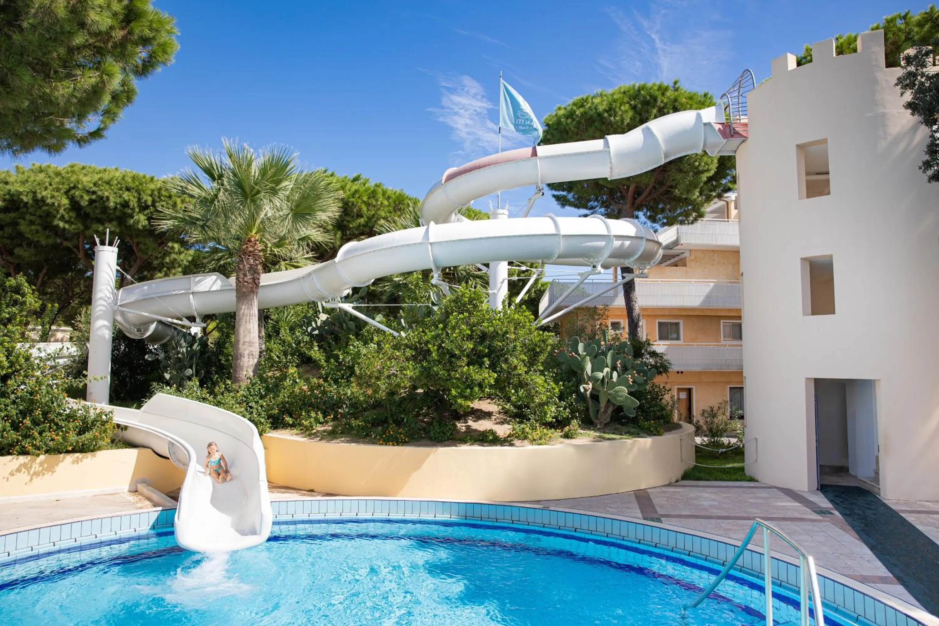 Aqua park in Sentido Tirreno Resort