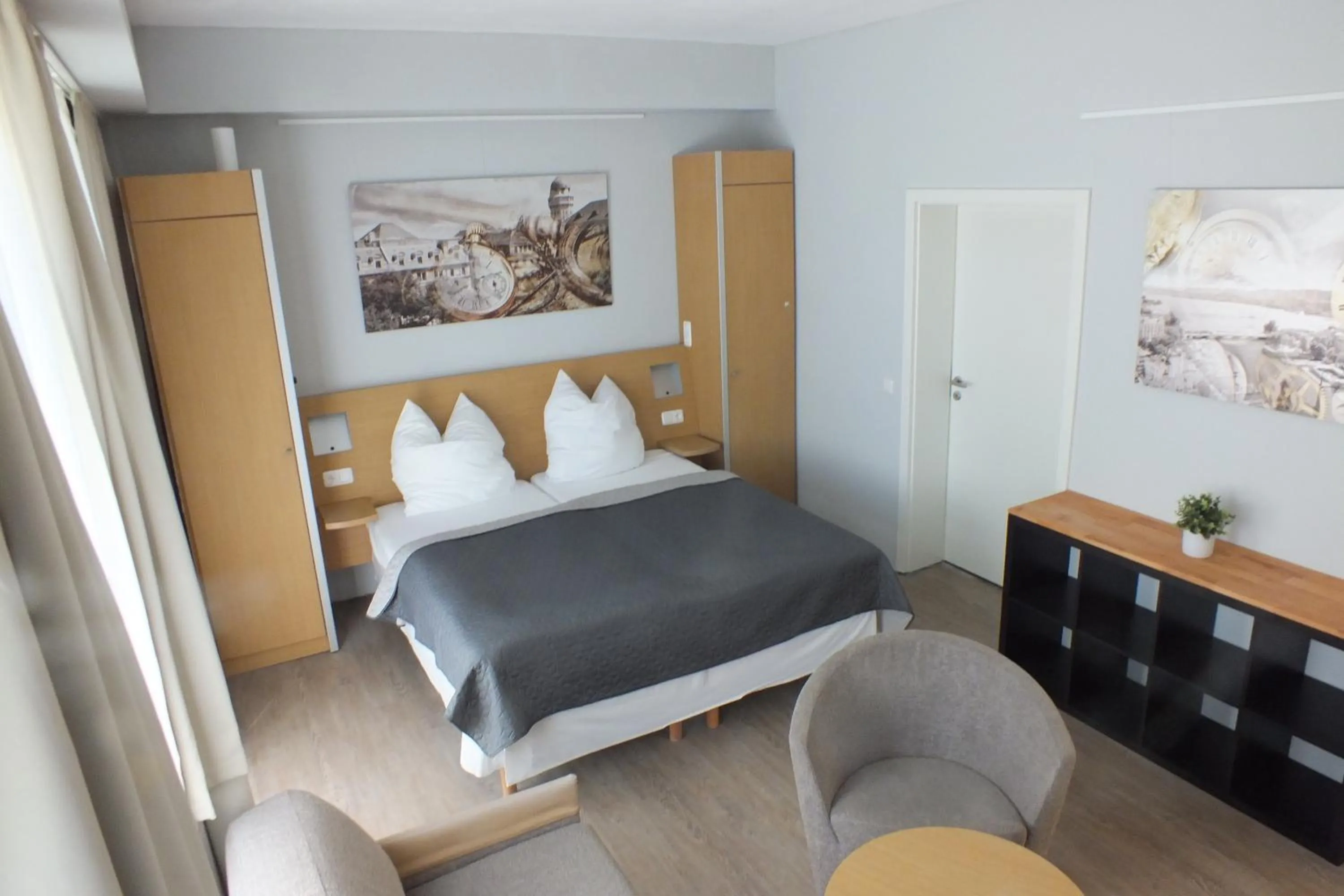 Bed in Pension Markgrafenmühle