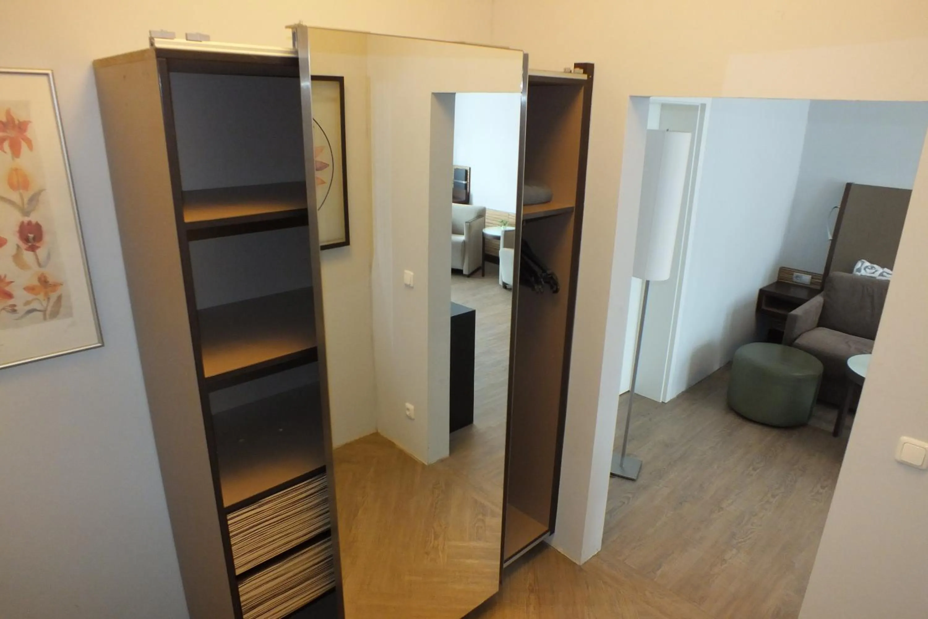 wardrobe in Pension Markgrafenmühle