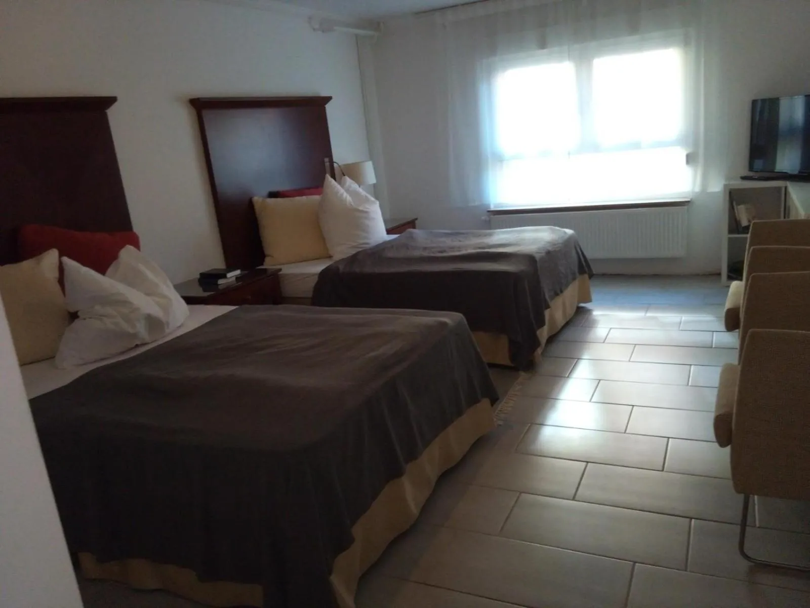 Bed in Pension Markgrafenmühle