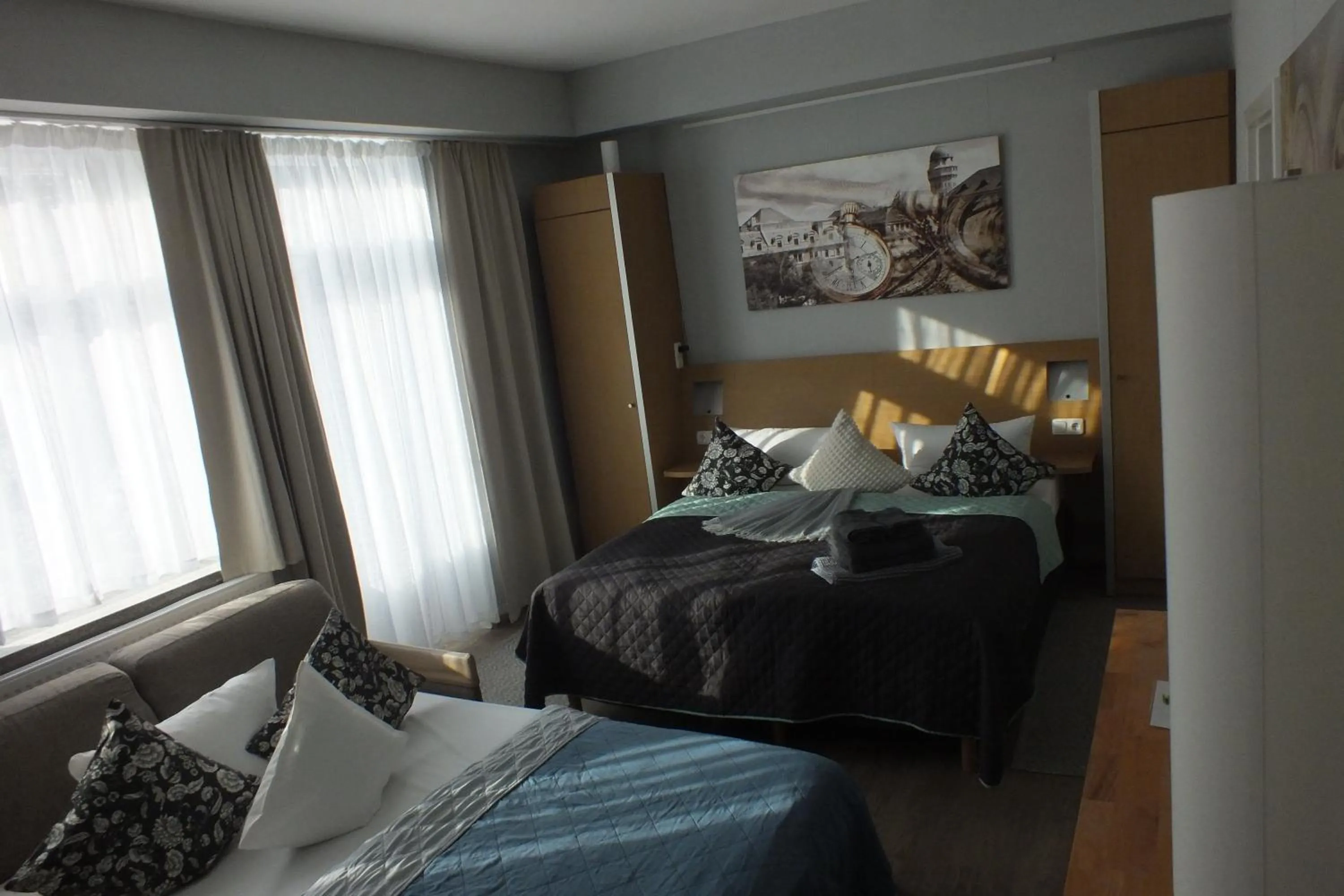 Bedroom, Bed in Pension Markgrafenmühle