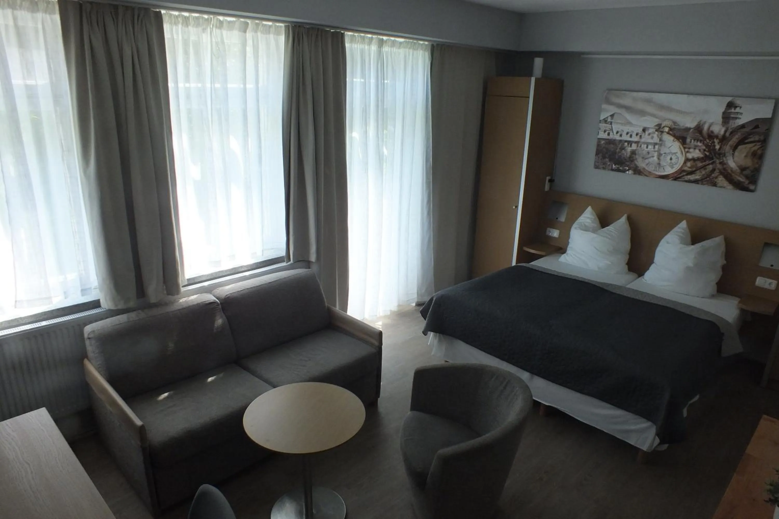 Bed in Pension Markgrafenmühle