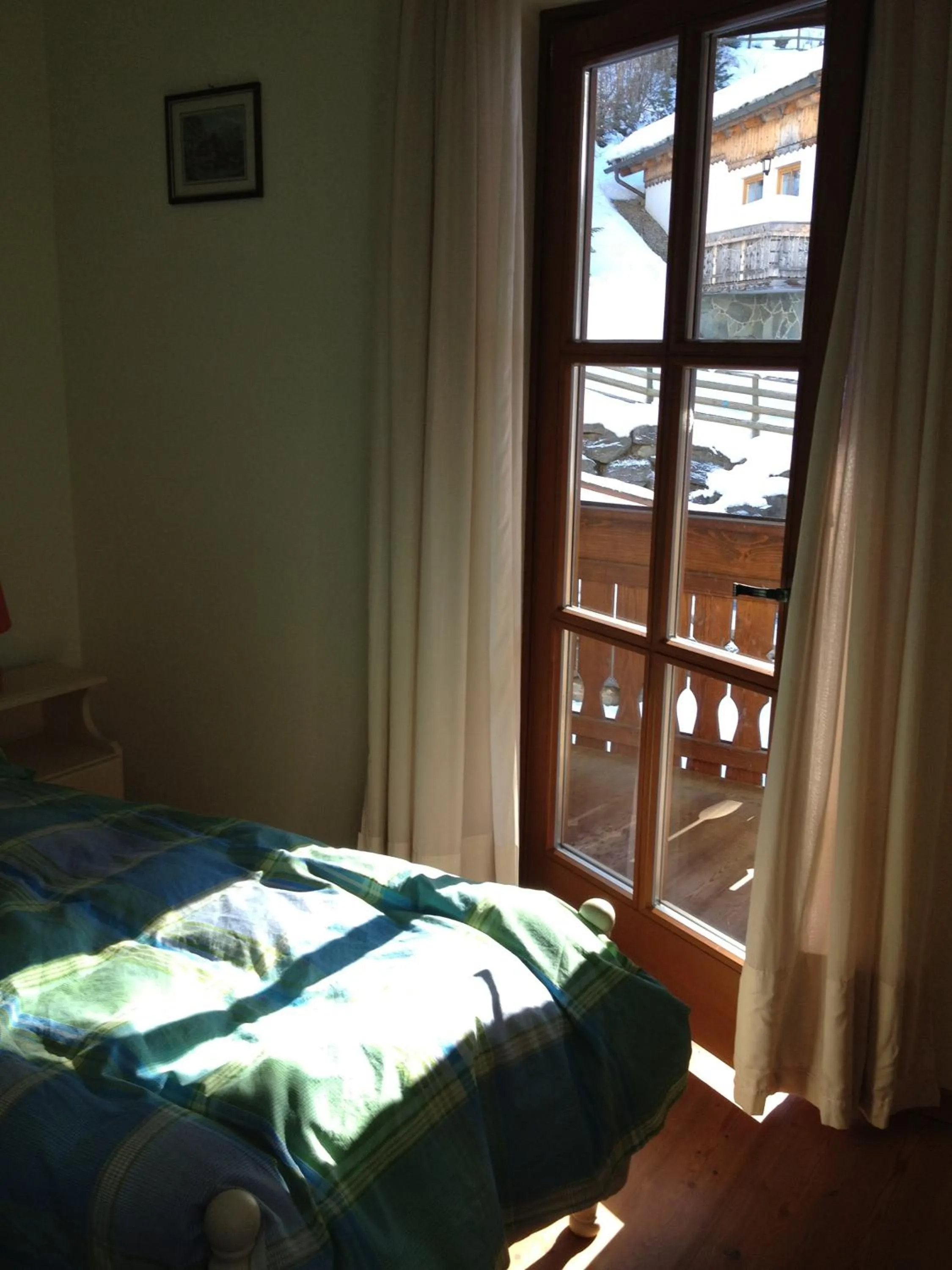 Balcony/Terrace, Bed in Appartement Colussi
