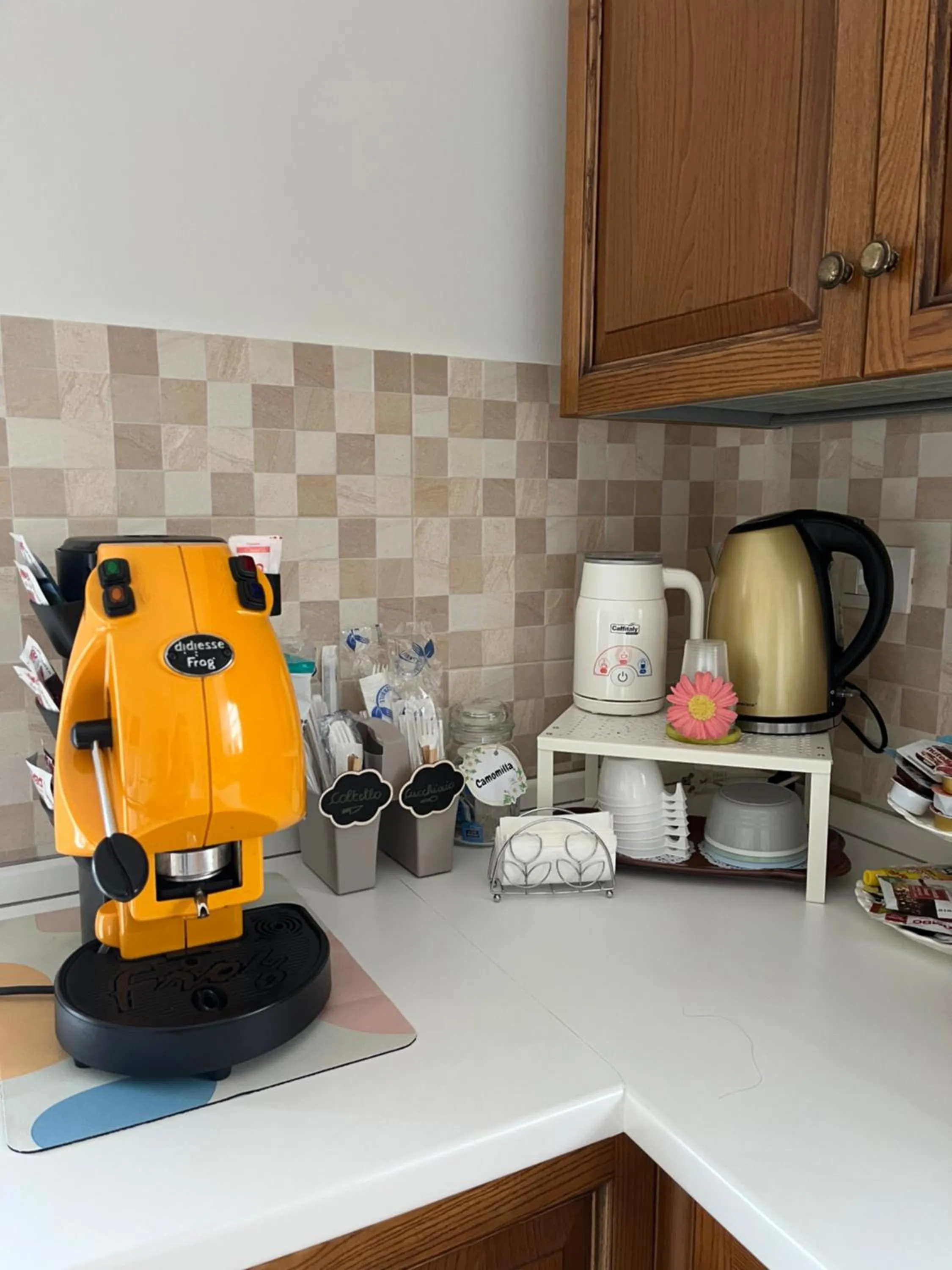 Coffee/tea facilities in Bed&Breakfast del viaggiatore