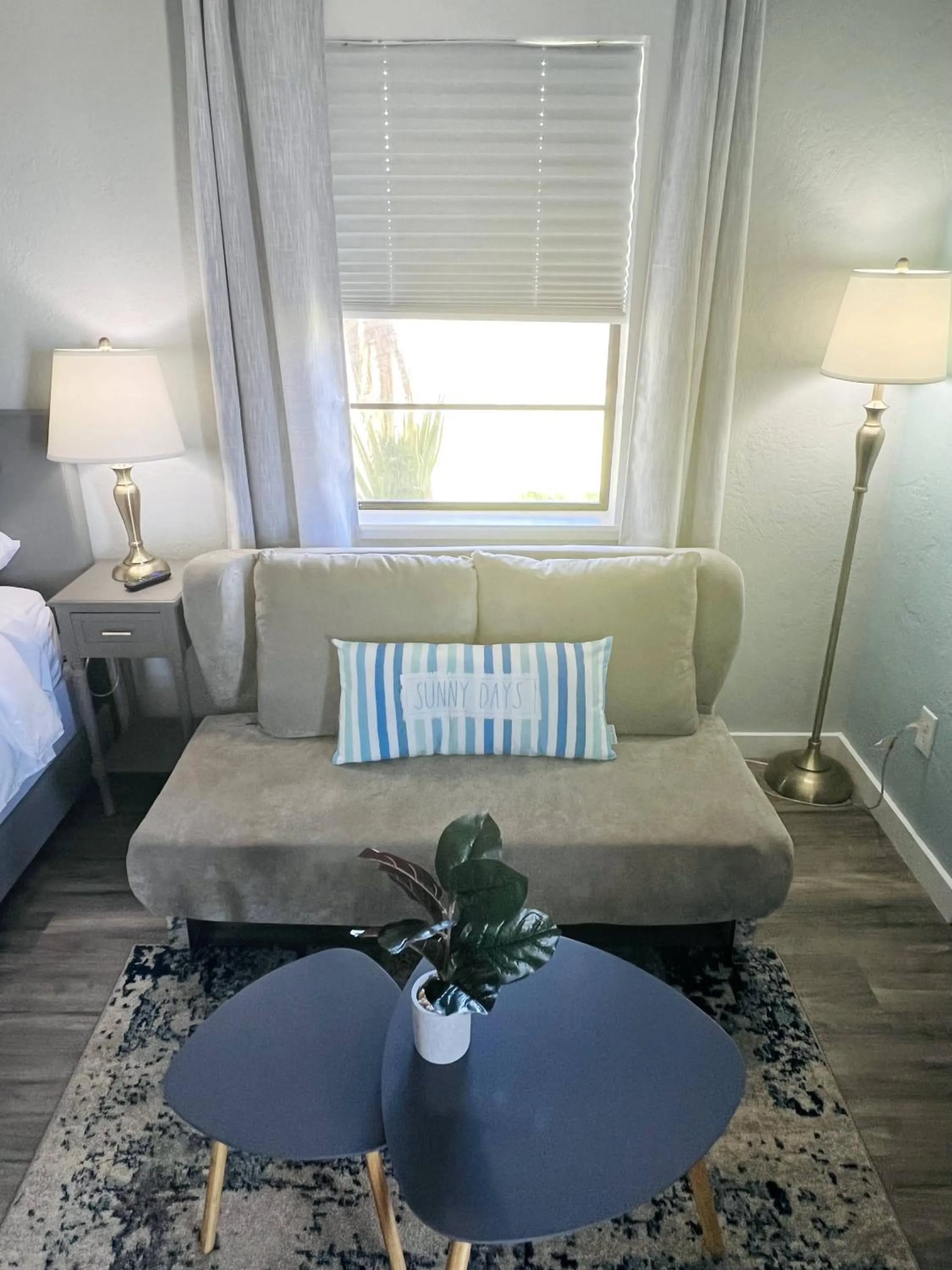 Bed in 1915 Beach Club