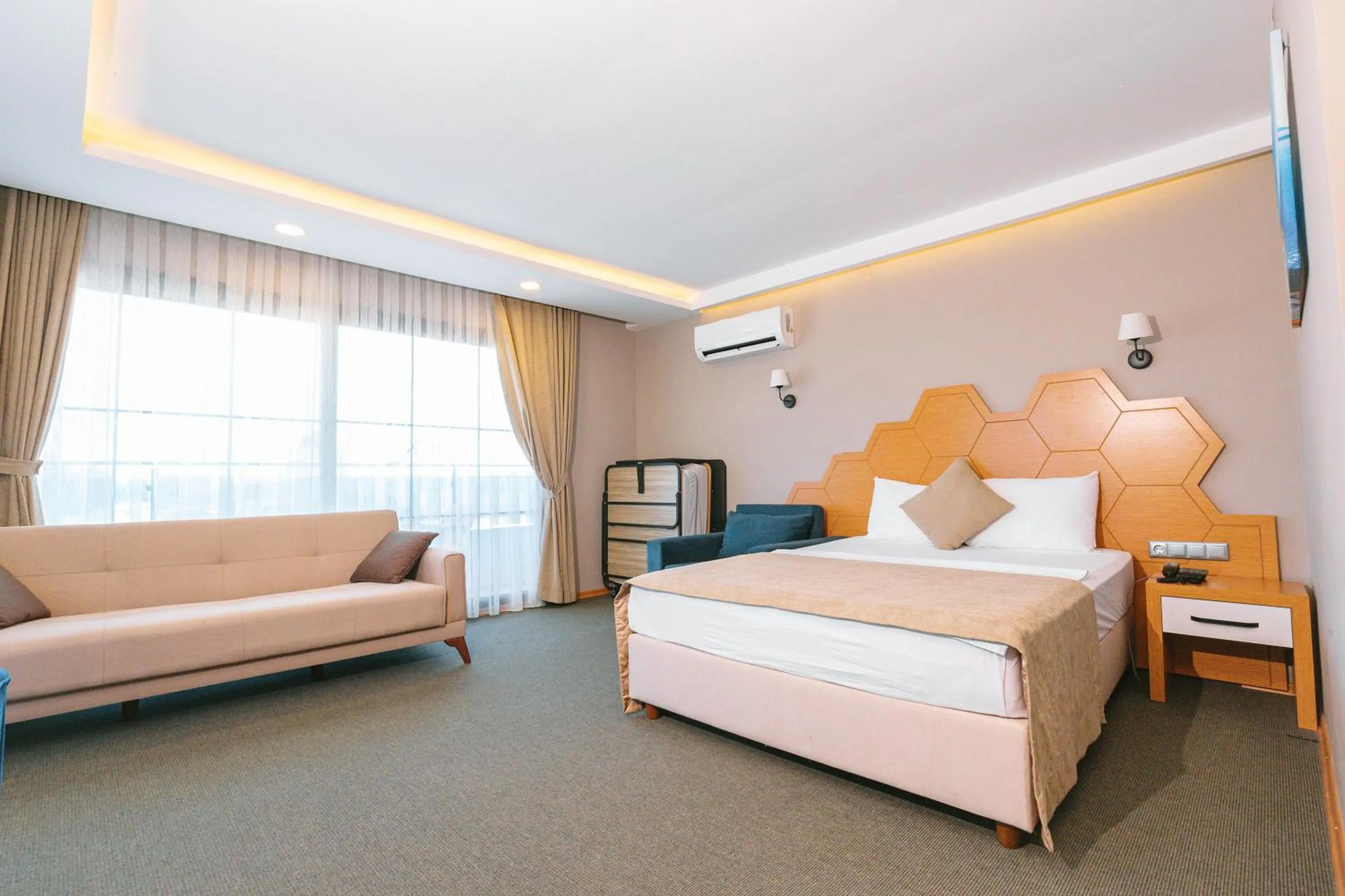 Bed in PALMİLA BUTİK OTEL