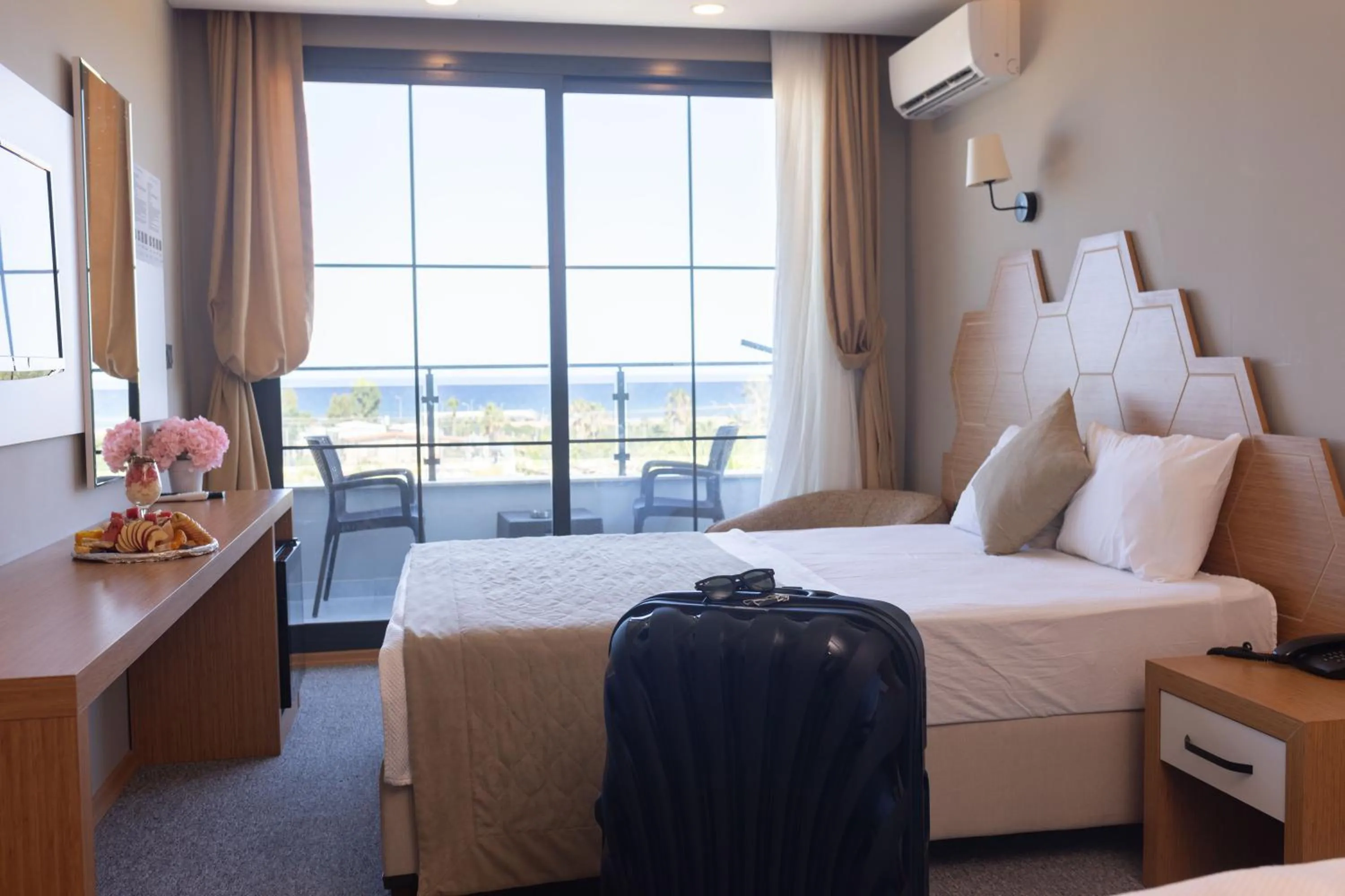 Bed in PALMİLA BUTİK OTEL