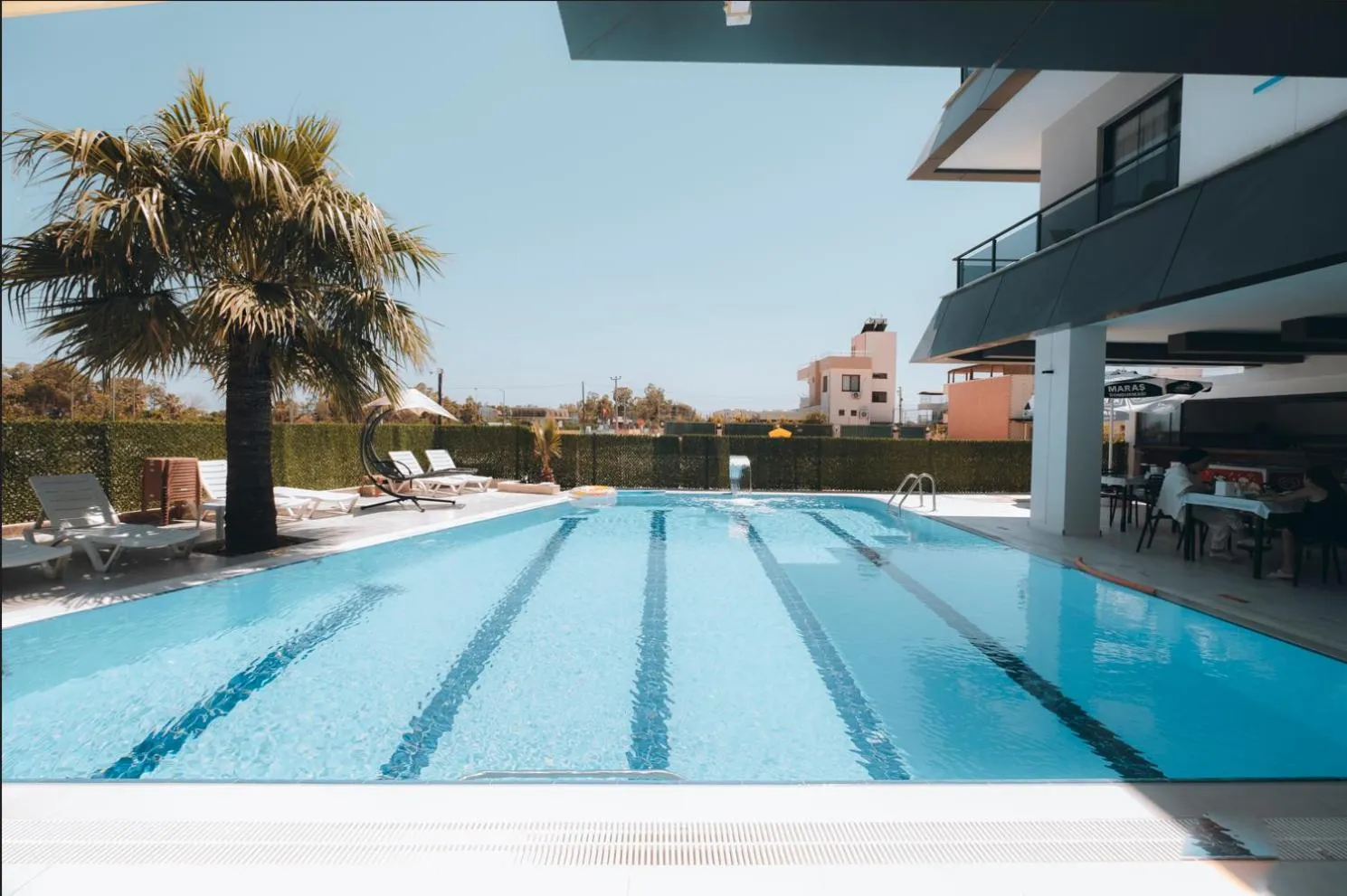 Pool view in PALMİLA BUTİK OTEL