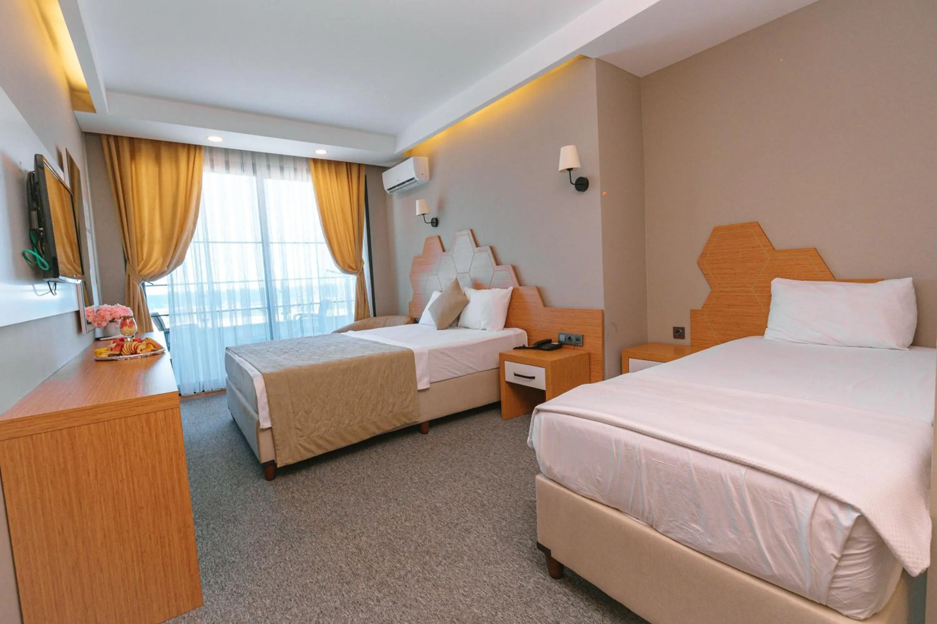 Bed in PALMİLA BUTİK OTEL