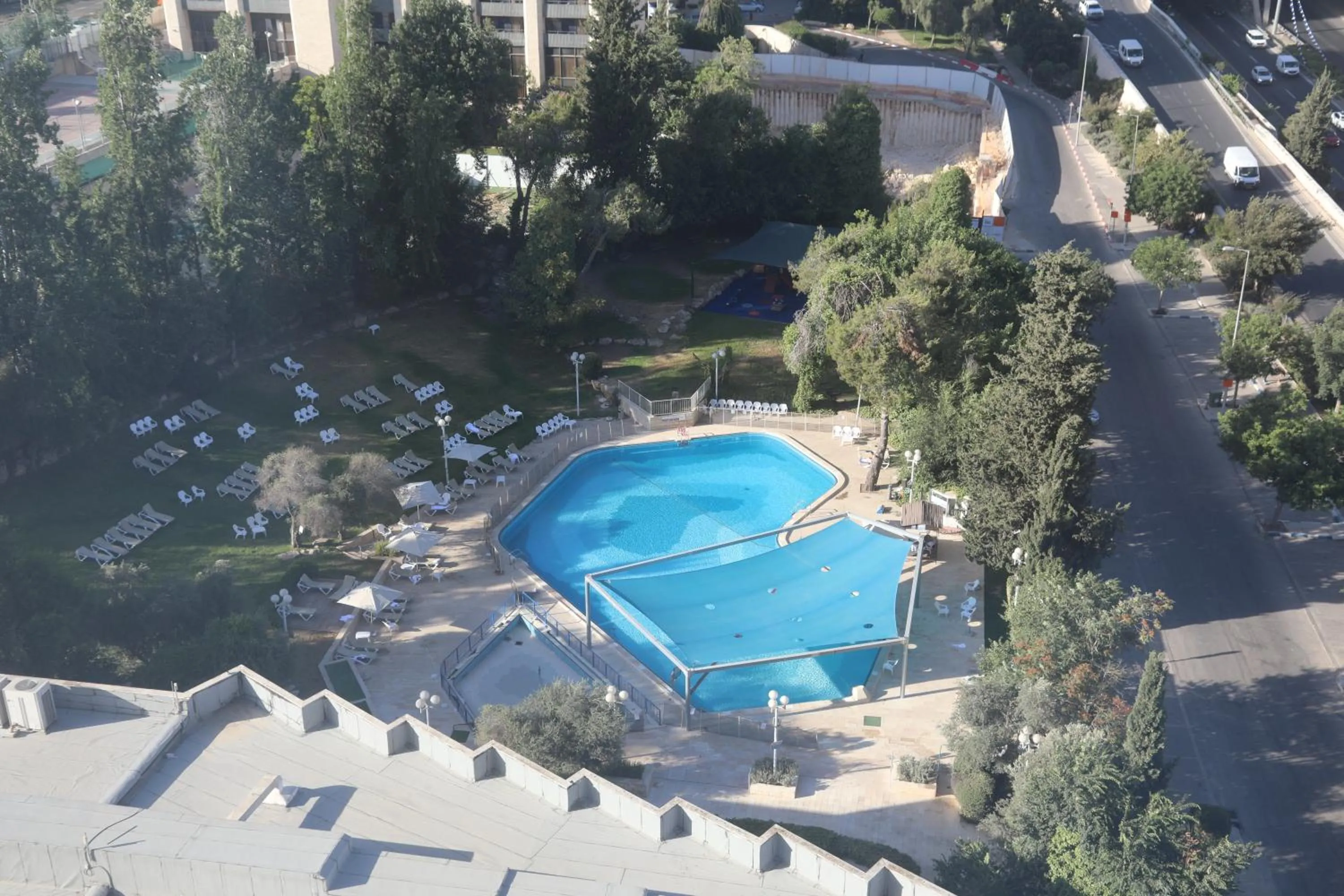 Swimming pool in Jerusalem Hotel Private Luxury Suites near Western Wall