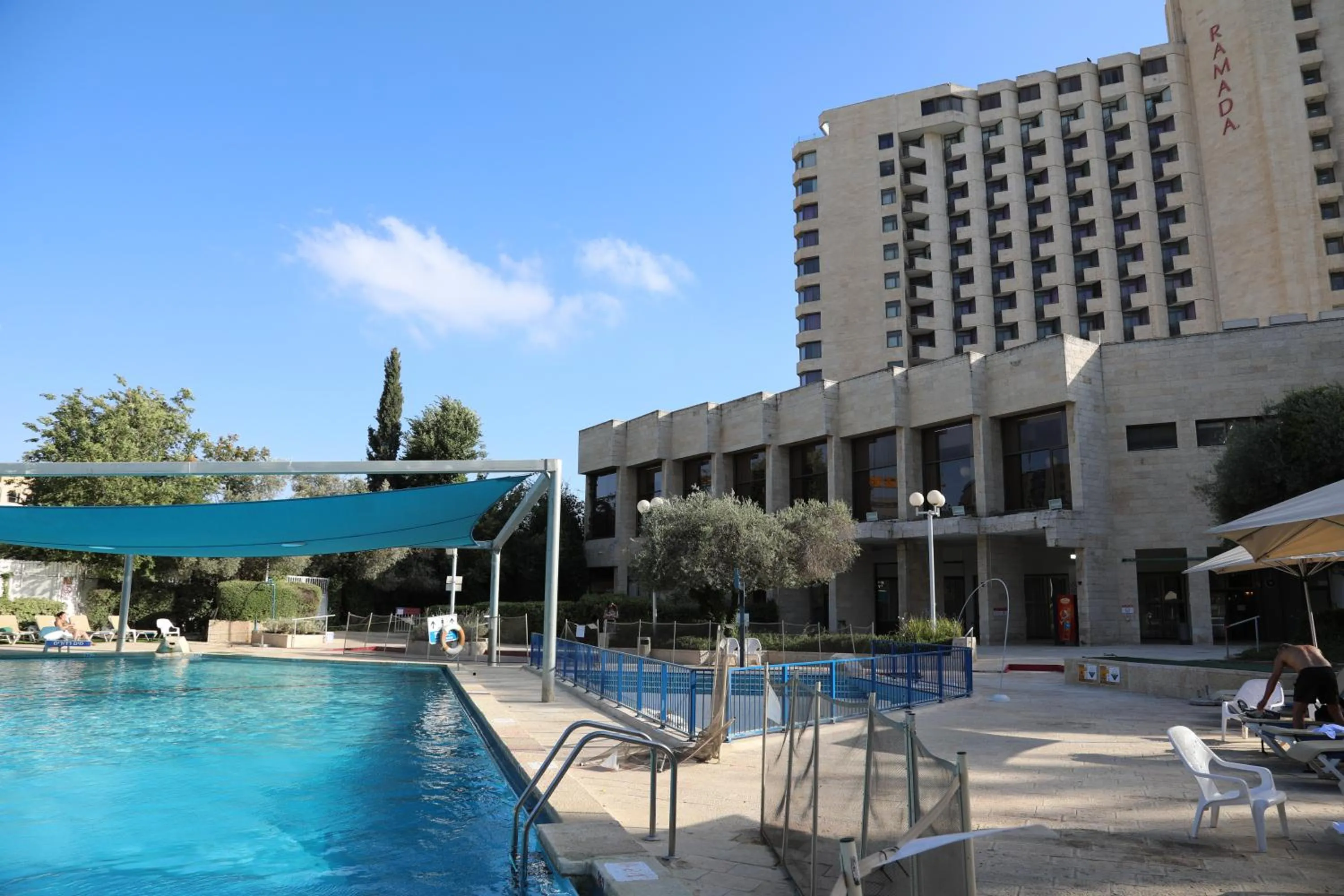 Swimming pool in Jerusalem Hotel Private Luxury Suites near Western Wall