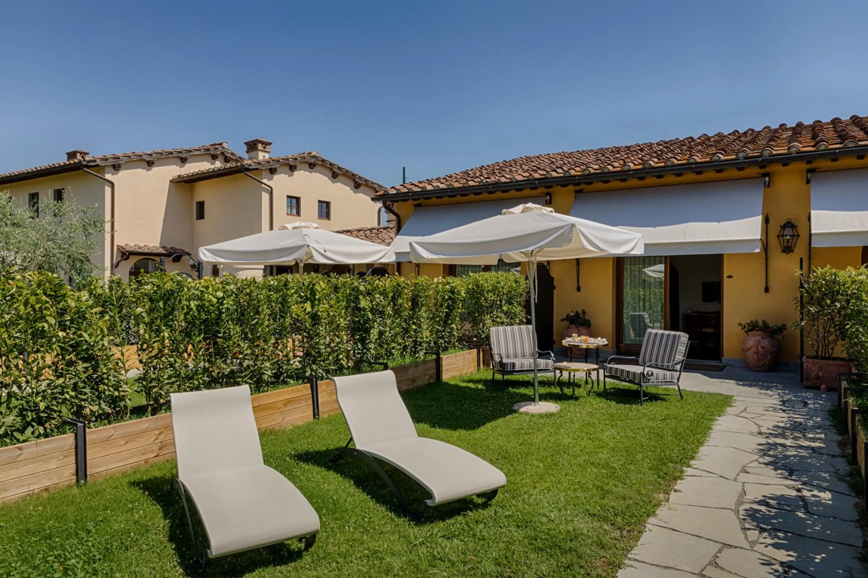 Garden in Villa Olmi Firenze