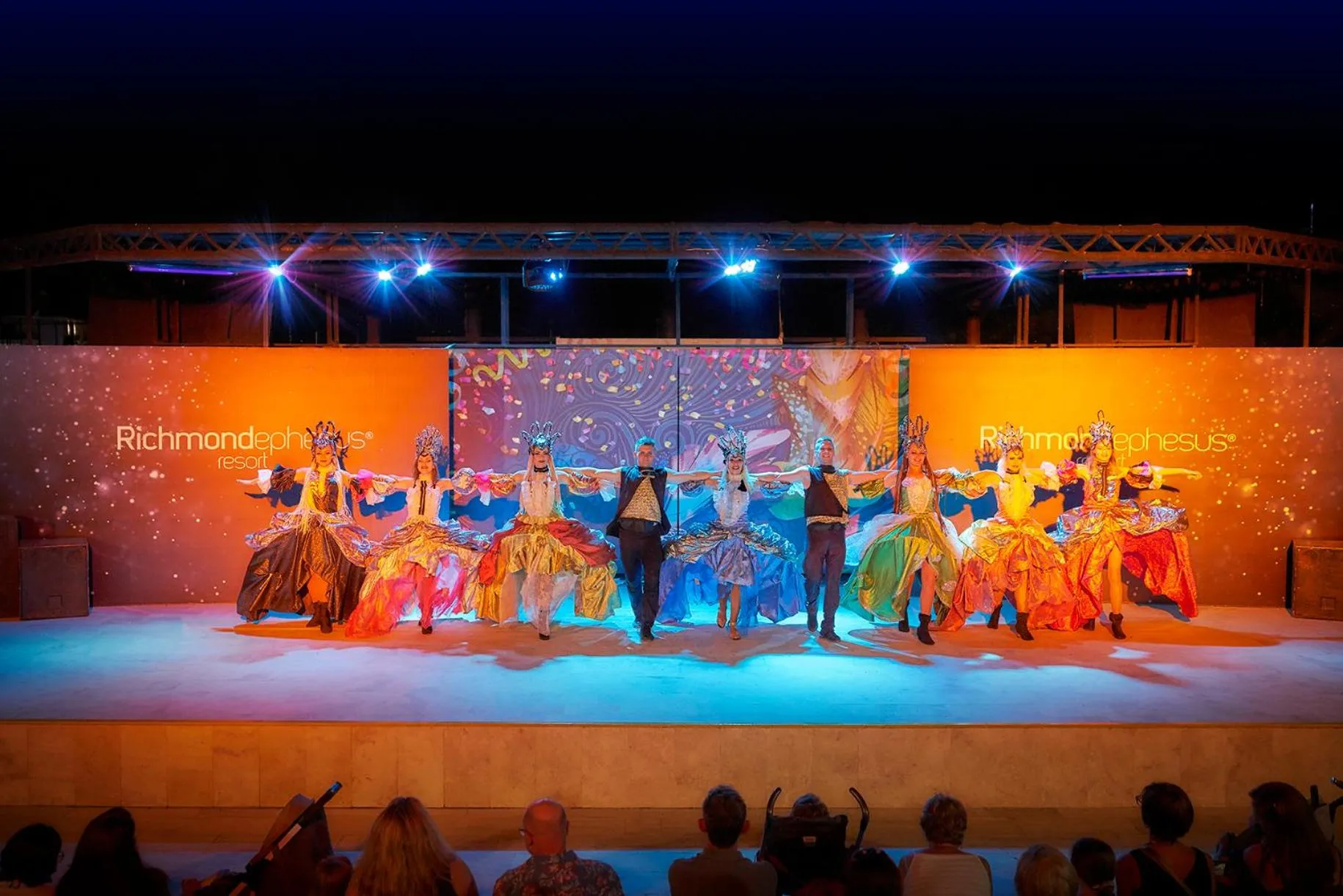 Evening entertainment in Richmond Ephesus Resort - All Inclusive