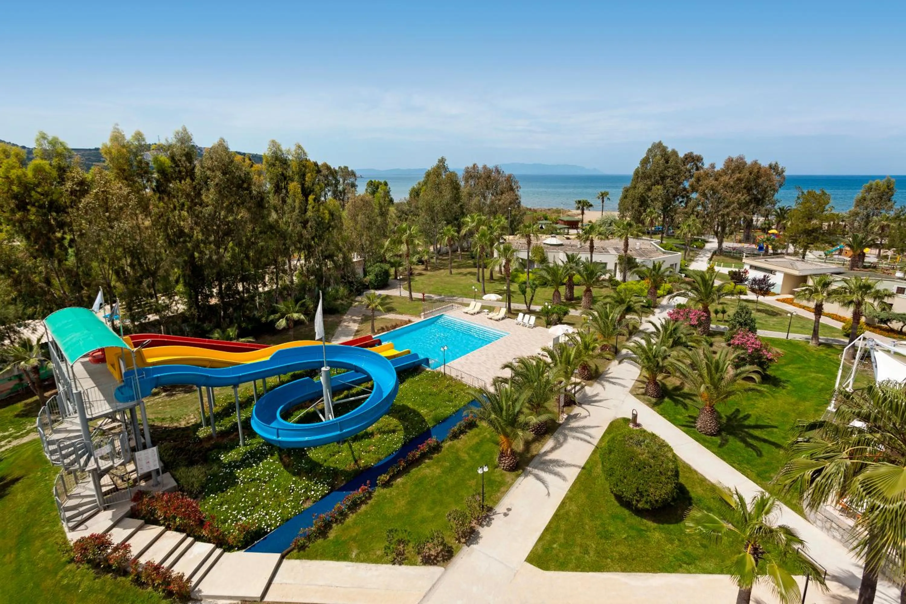 Pool view in Richmond Ephesus Resort - All Inclusive