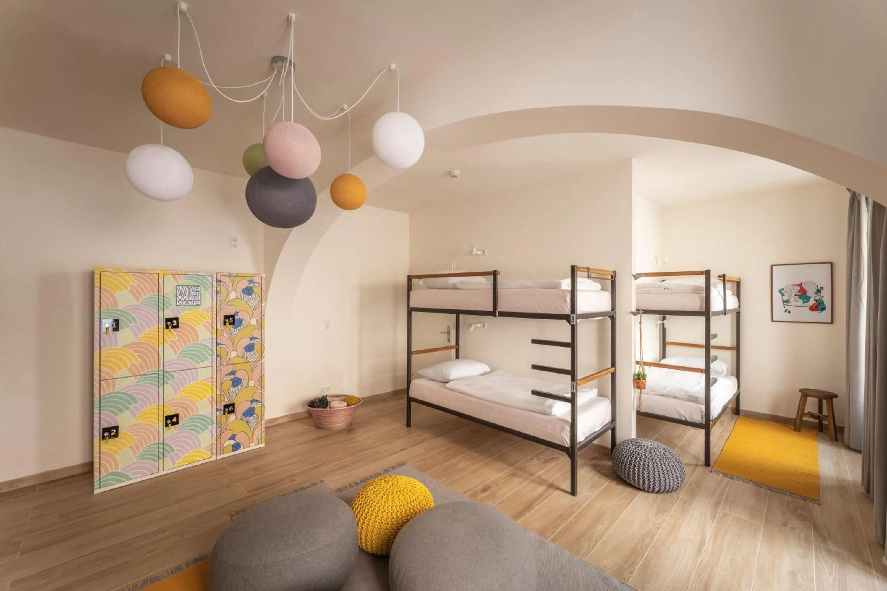 Bedroom, Bed in Vienna Hostel Ruthensteiner