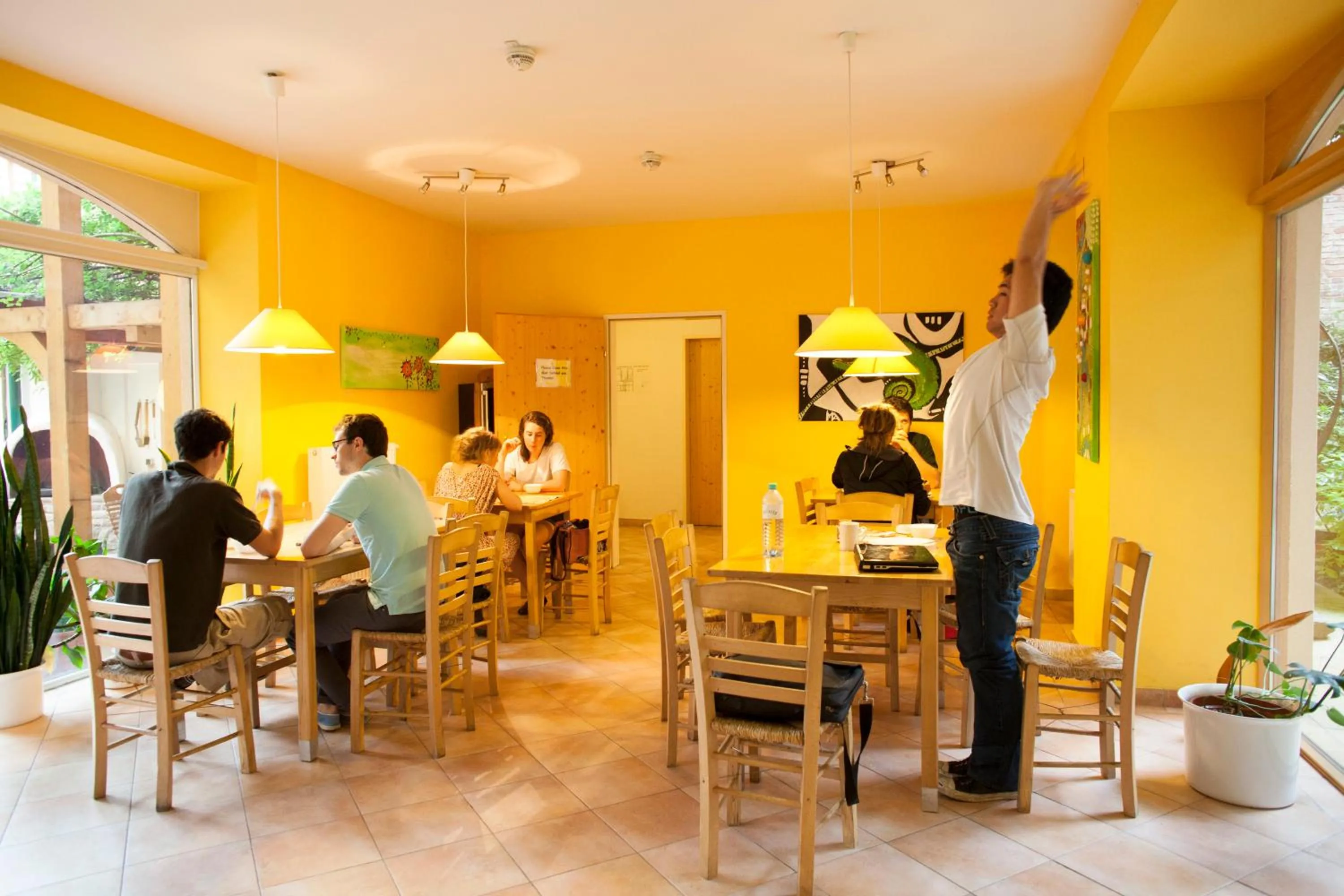 Restaurant/places to eat in Vienna Hostel Ruthensteiner