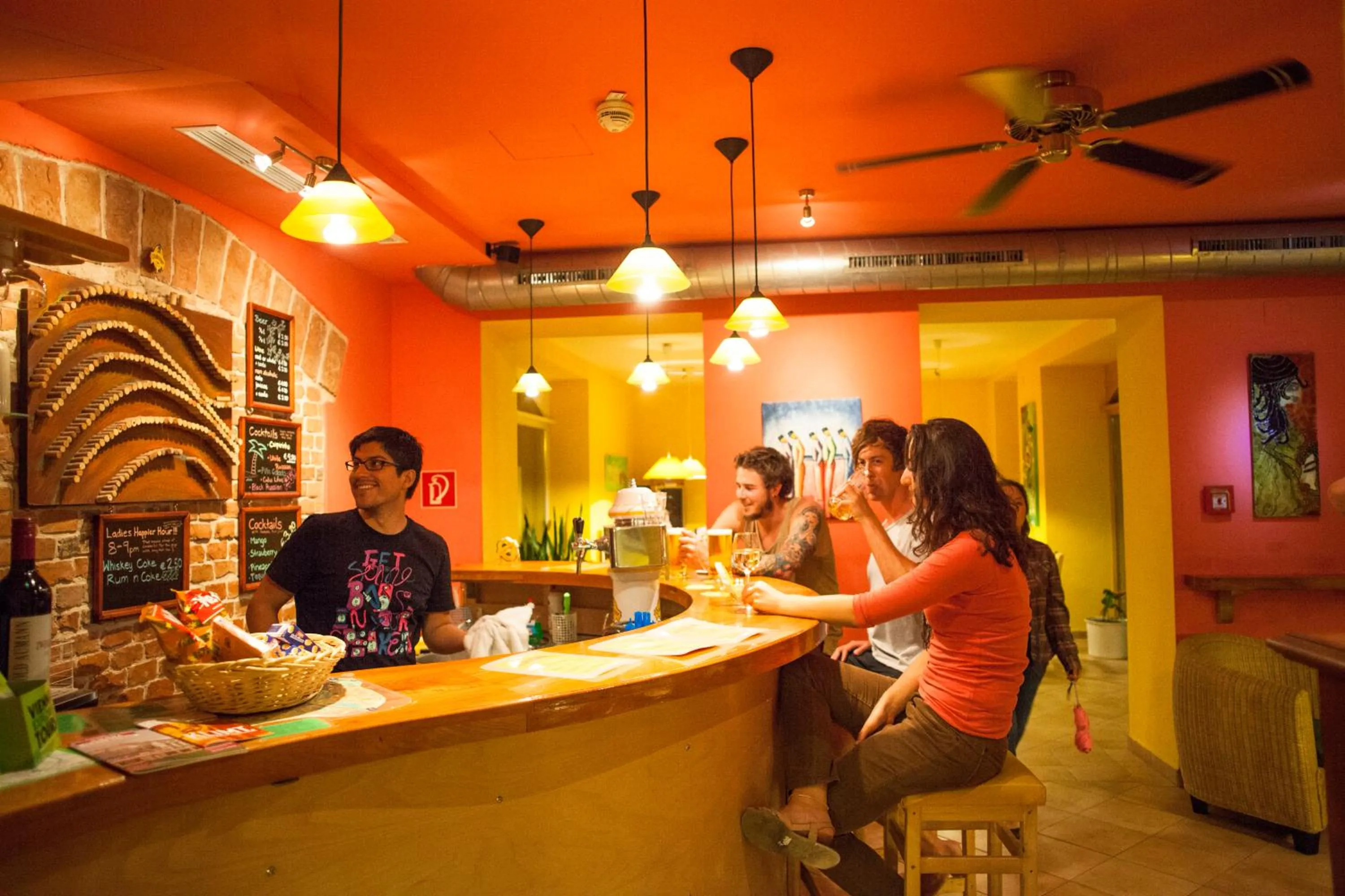 Staff in Vienna Hostel Ruthensteiner